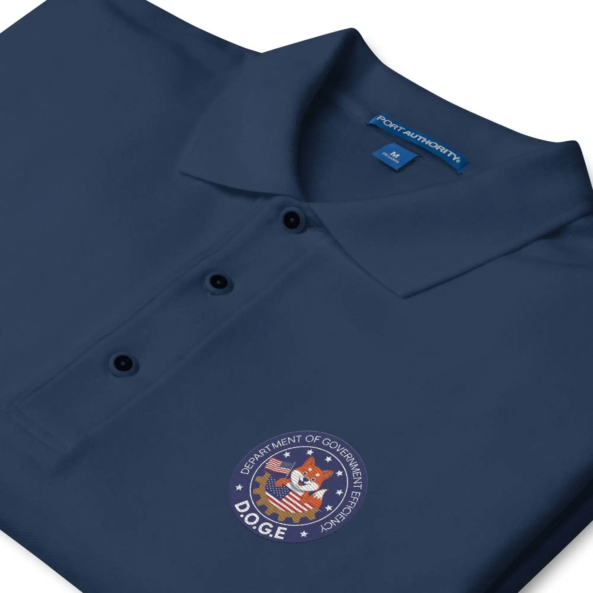 DOGE | Department Of Government Efficiency Polo Shirt - InvestmenTees