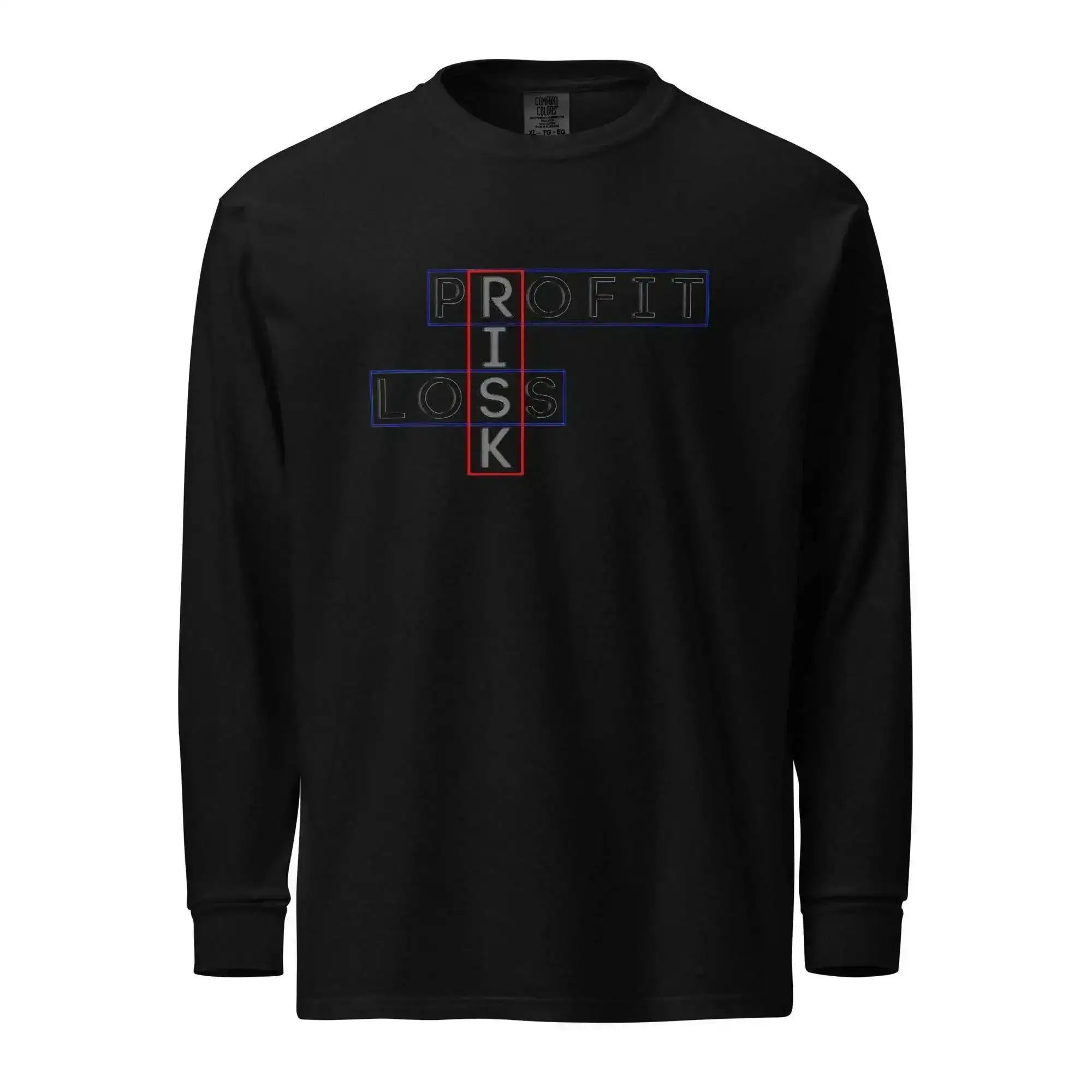 Profit | Loss | Risk Long Sleeve T-Shirt - InvestmenTees