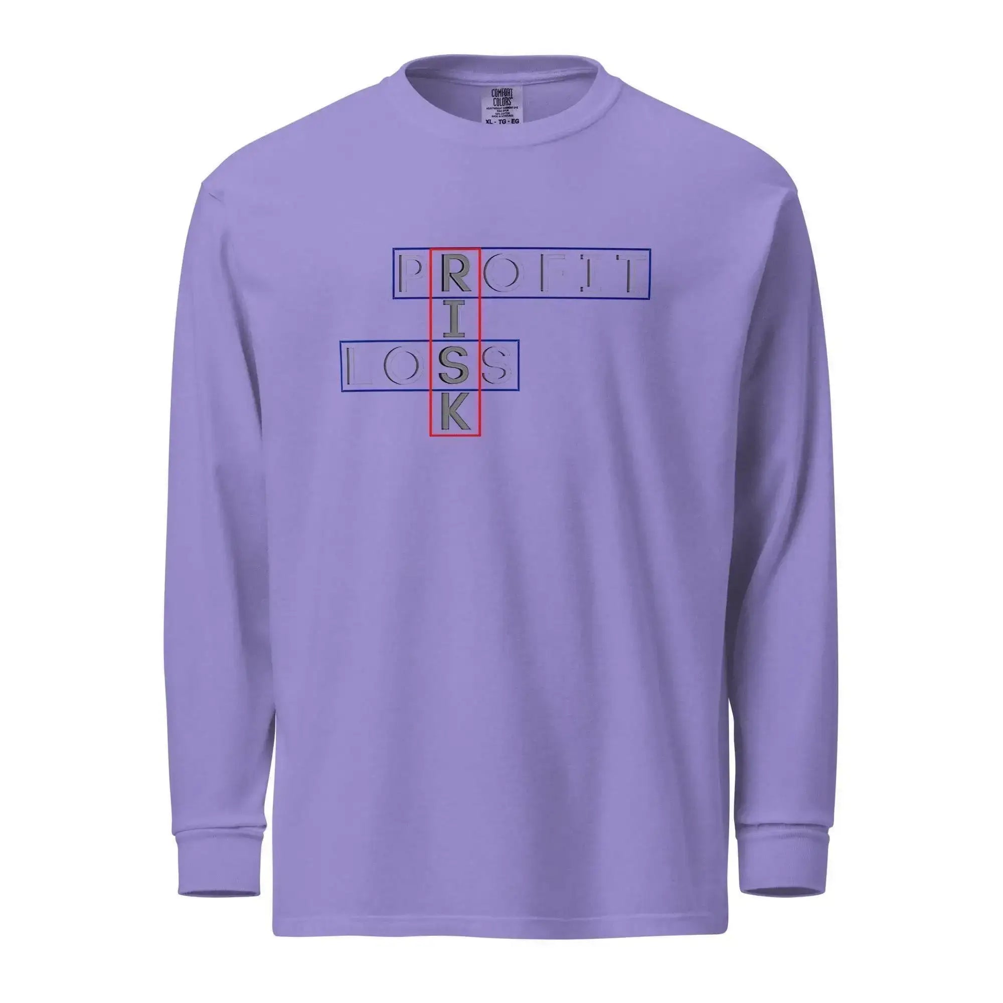 Profit | Loss | Risk Long Sleeve T-Shirt - InvestmenTees