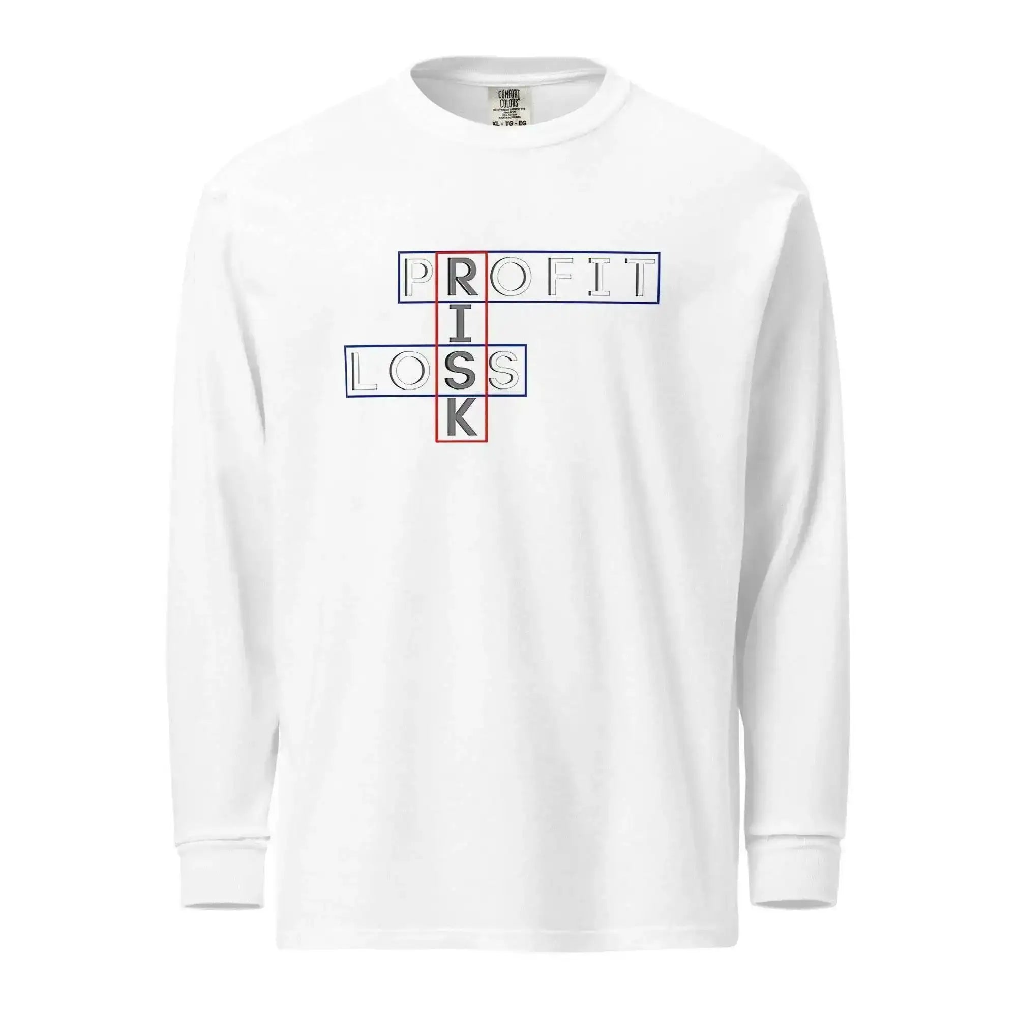 Profit | Loss | Risk Long Sleeve T-Shirt - InvestmenTees