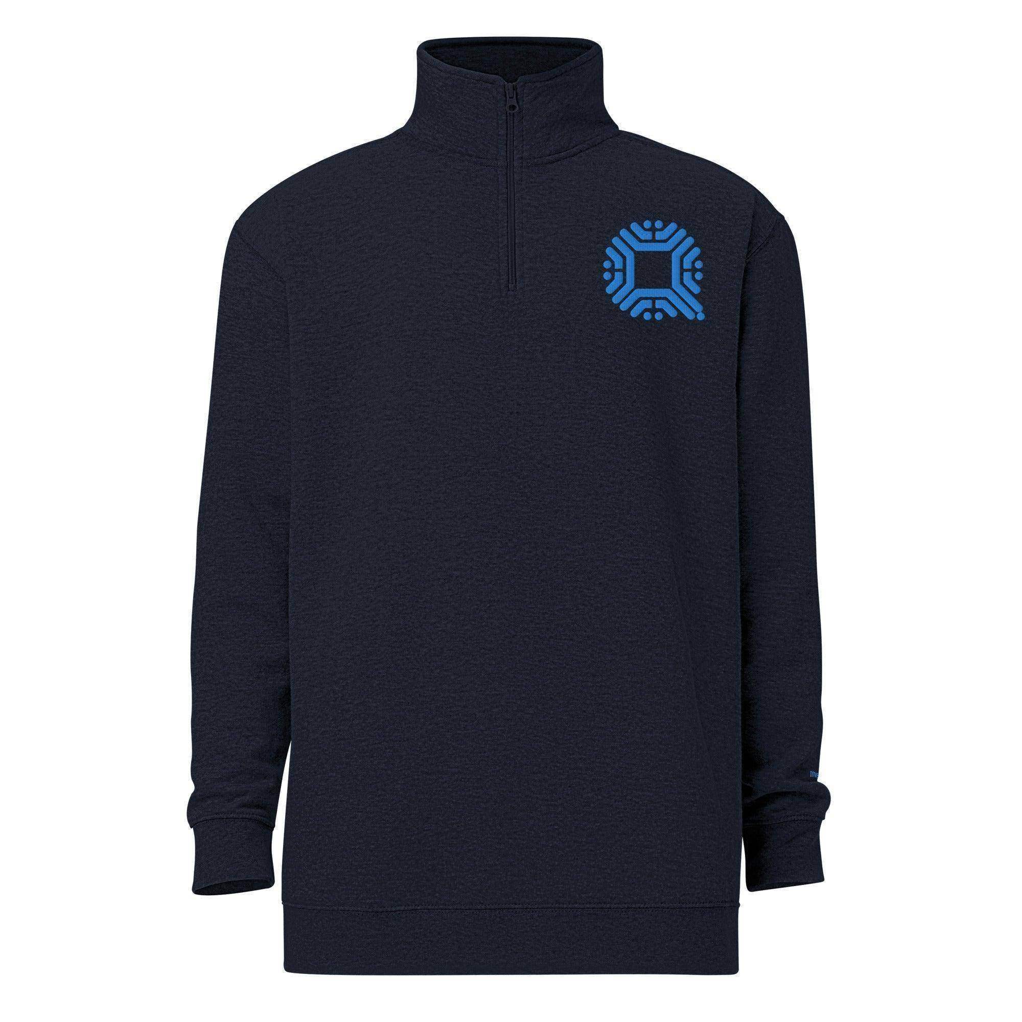 Qtum Fleece Pullover - InvestmenTees