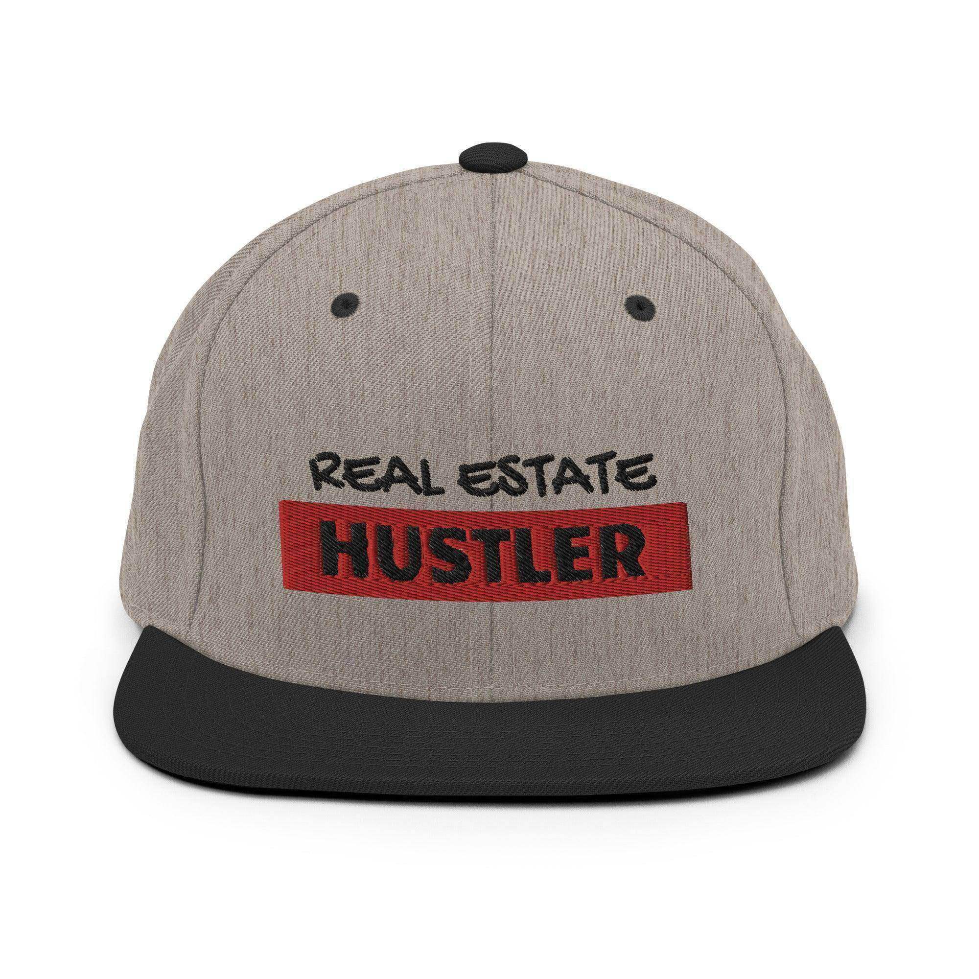 Real Estate Hustler Snapback Hat - InvestmenTees