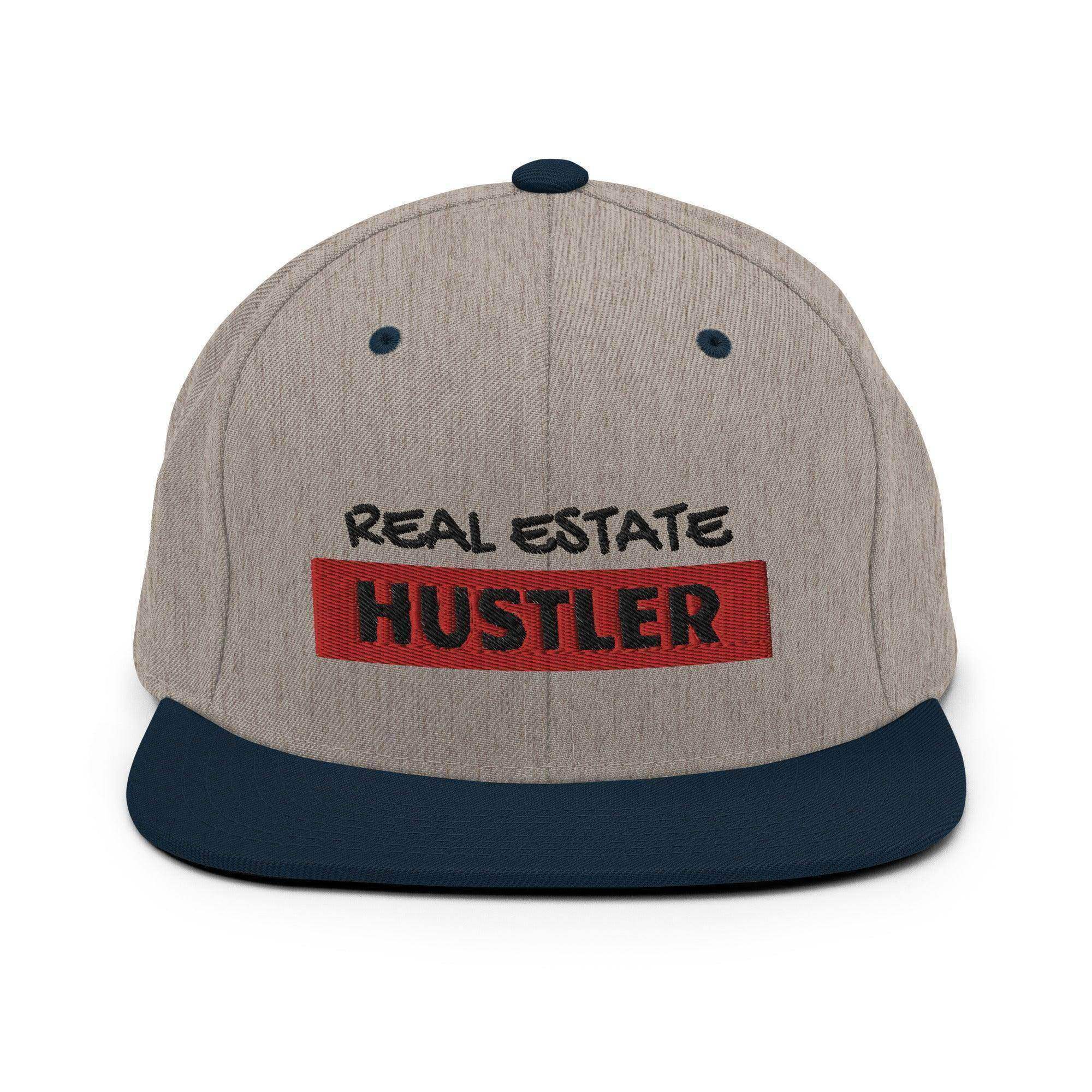 Real Estate Hustler Snapback Hat - InvestmenTees