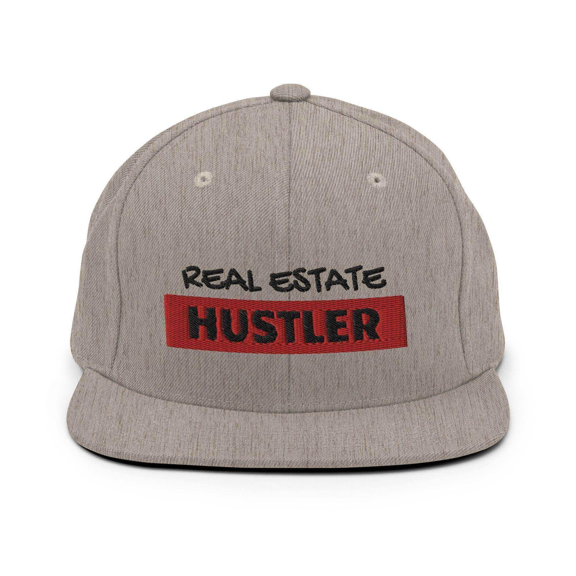 Real Estate Hustler Snapback Hat - InvestmenTees