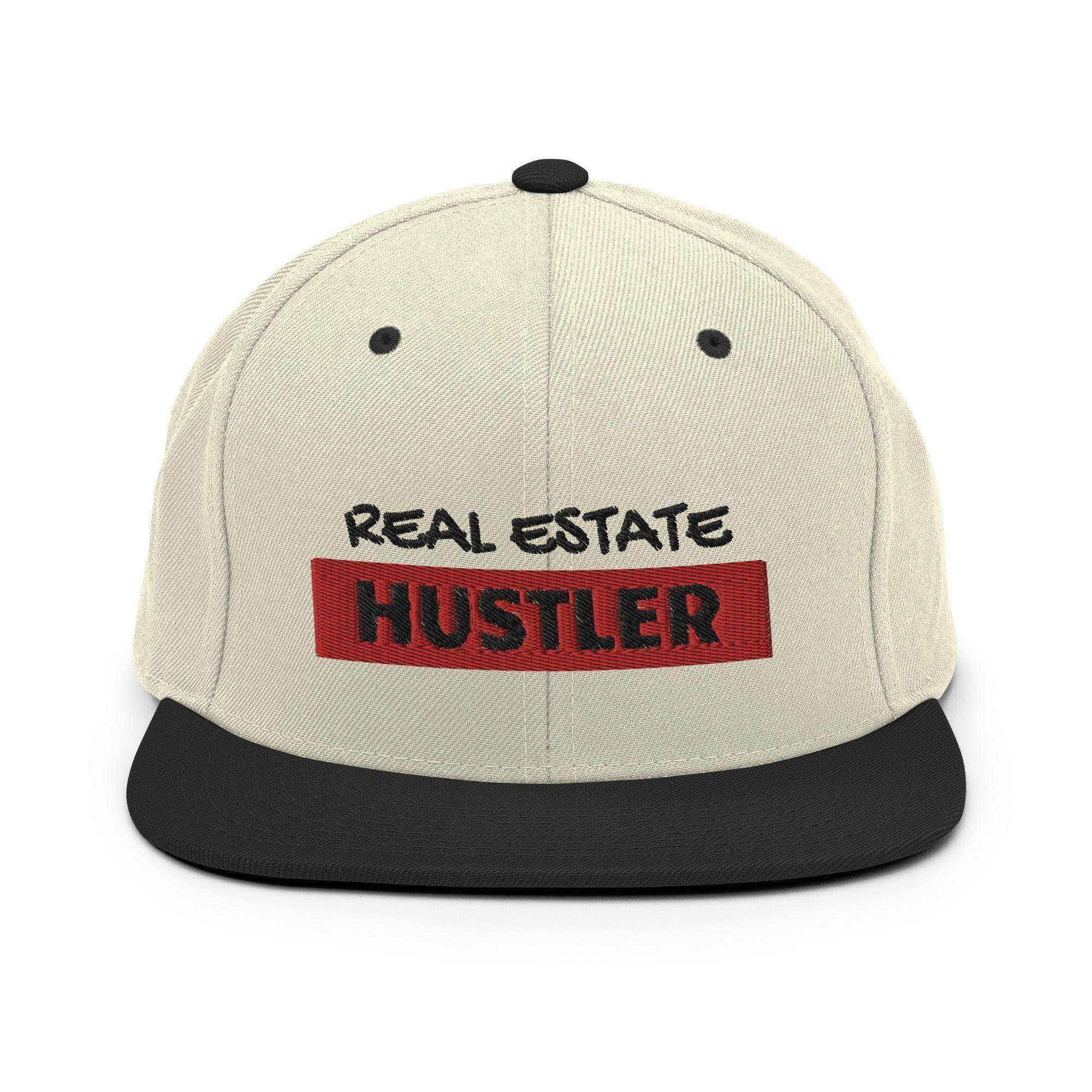 Real Estate Hustler Snapback Hat - InvestmenTees