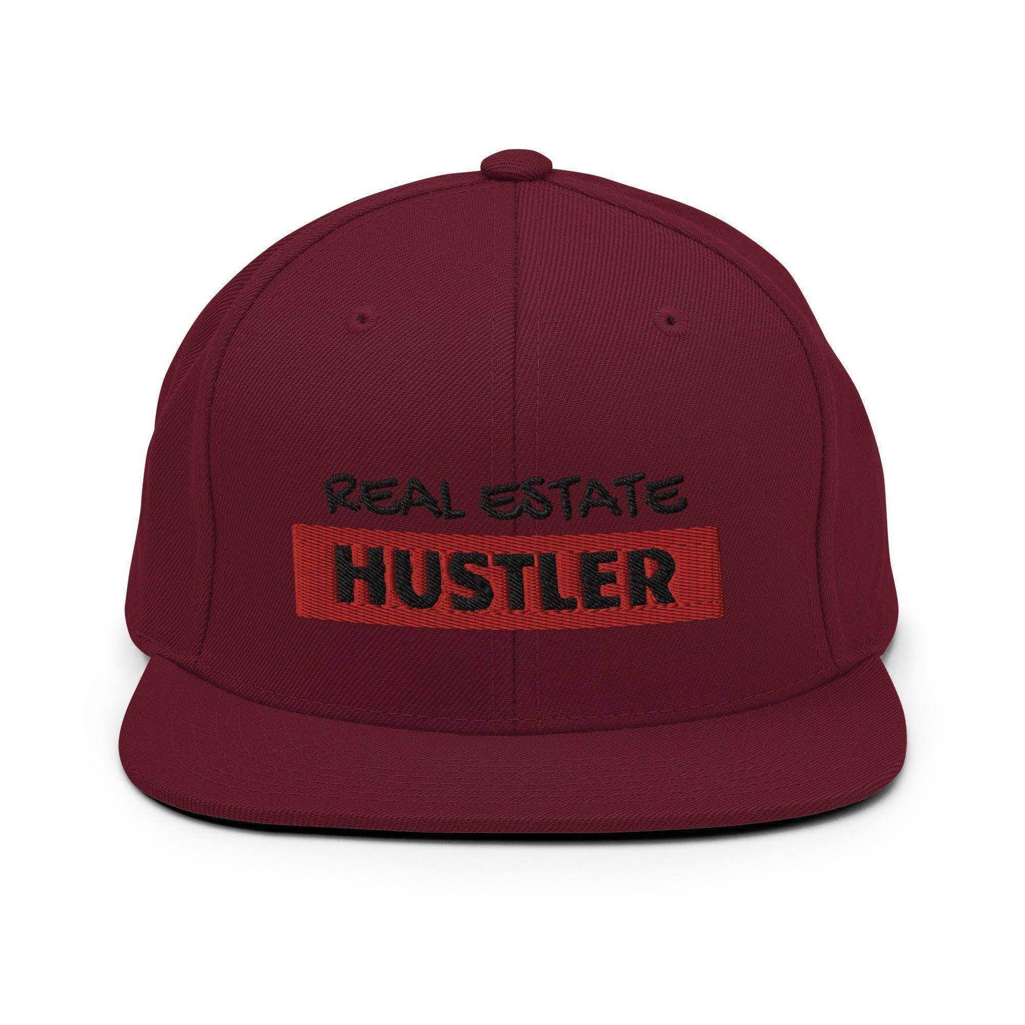 Real Estate Hustler Snapback Hat - InvestmenTees