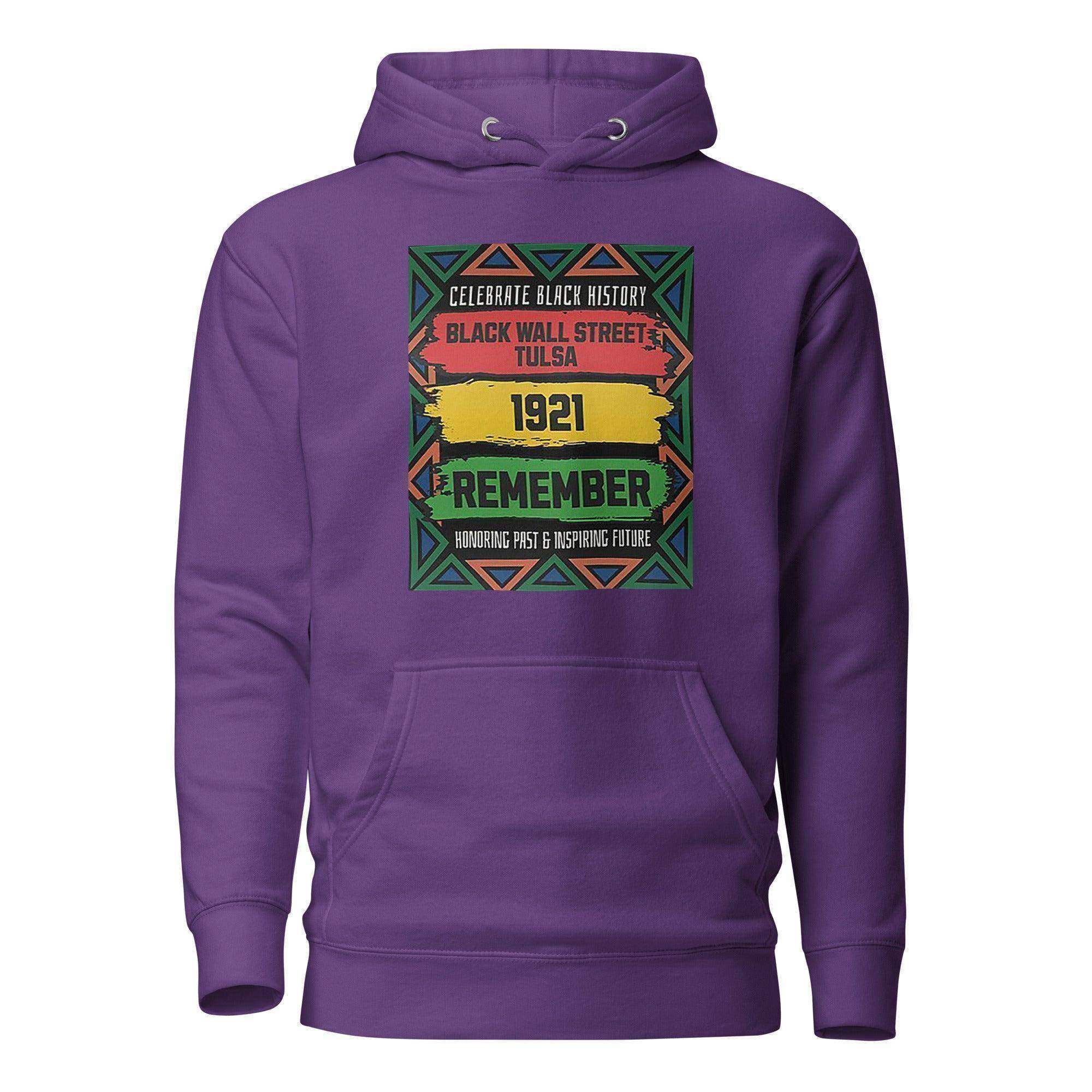 Remember Black Wall Street Pullover Hoodie - InvestmenTees