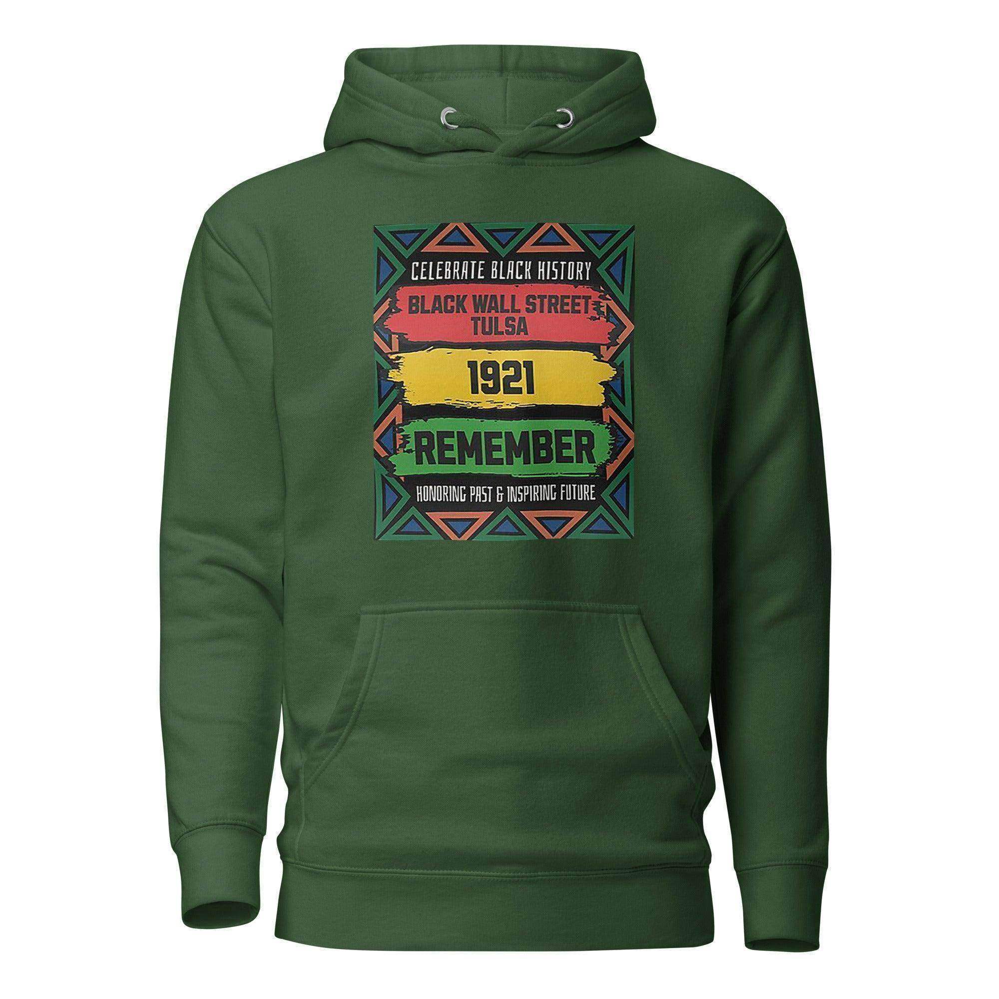 Remember Black Wall Street Pullover Hoodie - InvestmenTees