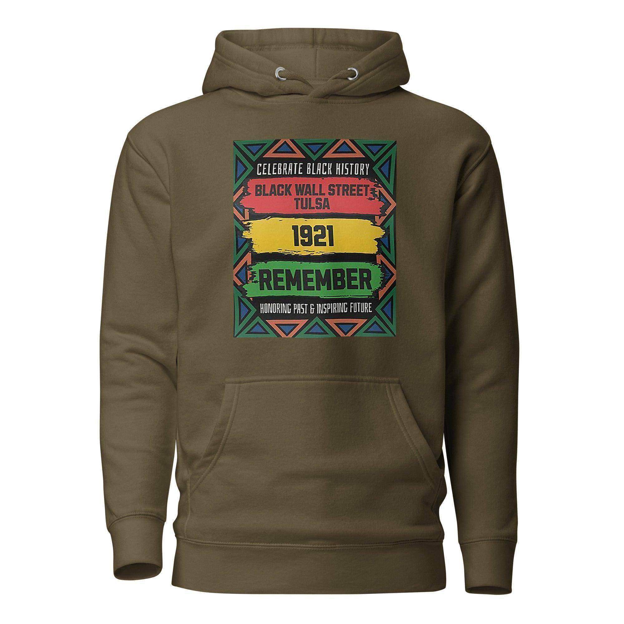 Remember Black Wall Street Pullover Hoodie - InvestmenTees