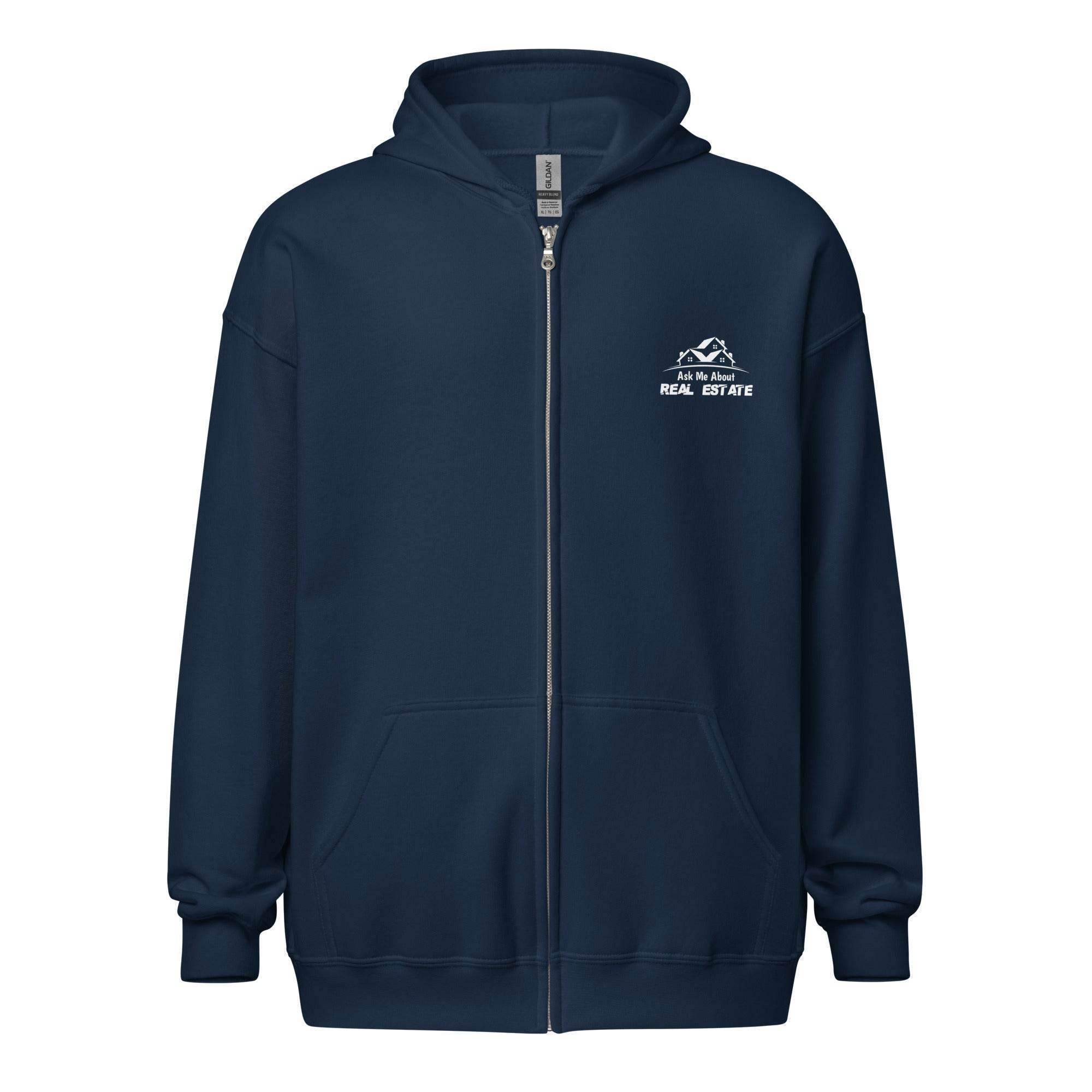 Rentier Investor Zip Up Hoodie - InvestmenTees