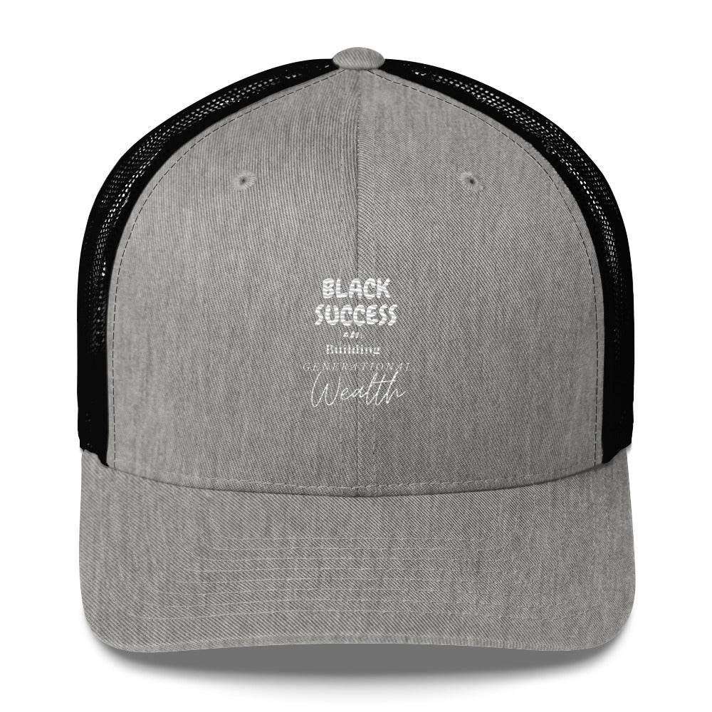 Black Success | Generational Wealth Trucker Cap - InvestmenTees