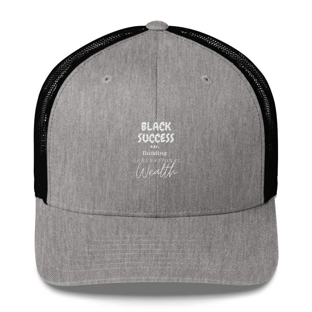 Black Success | Generational Wealth Trucker Cap - InvestmenTees