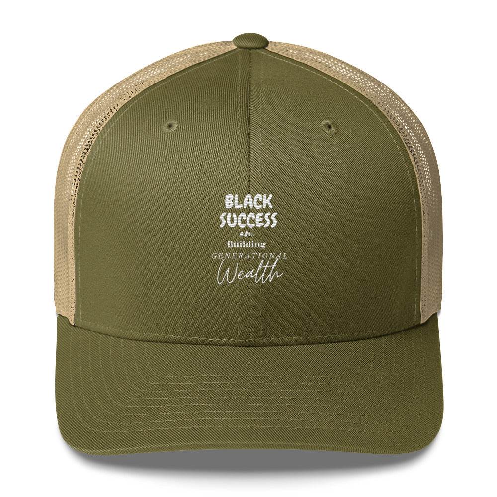Black Success | Generational Wealth Trucker Cap - InvestmenTees