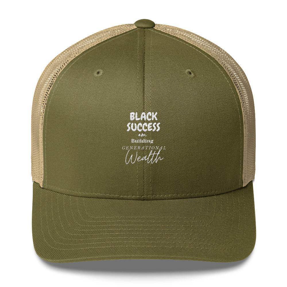 Black Success | Generational Wealth Trucker Cap - InvestmenTees