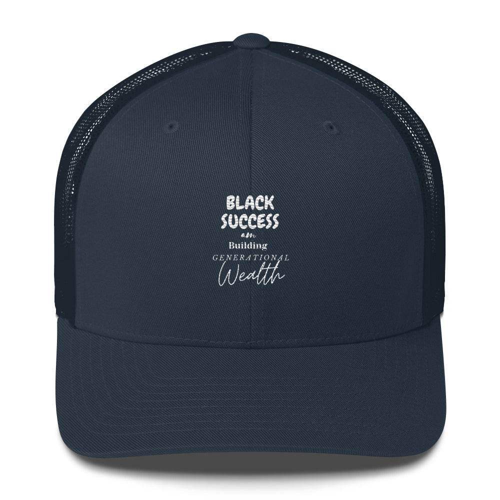 Black Success | Generational Wealth Trucker Cap - InvestmenTees