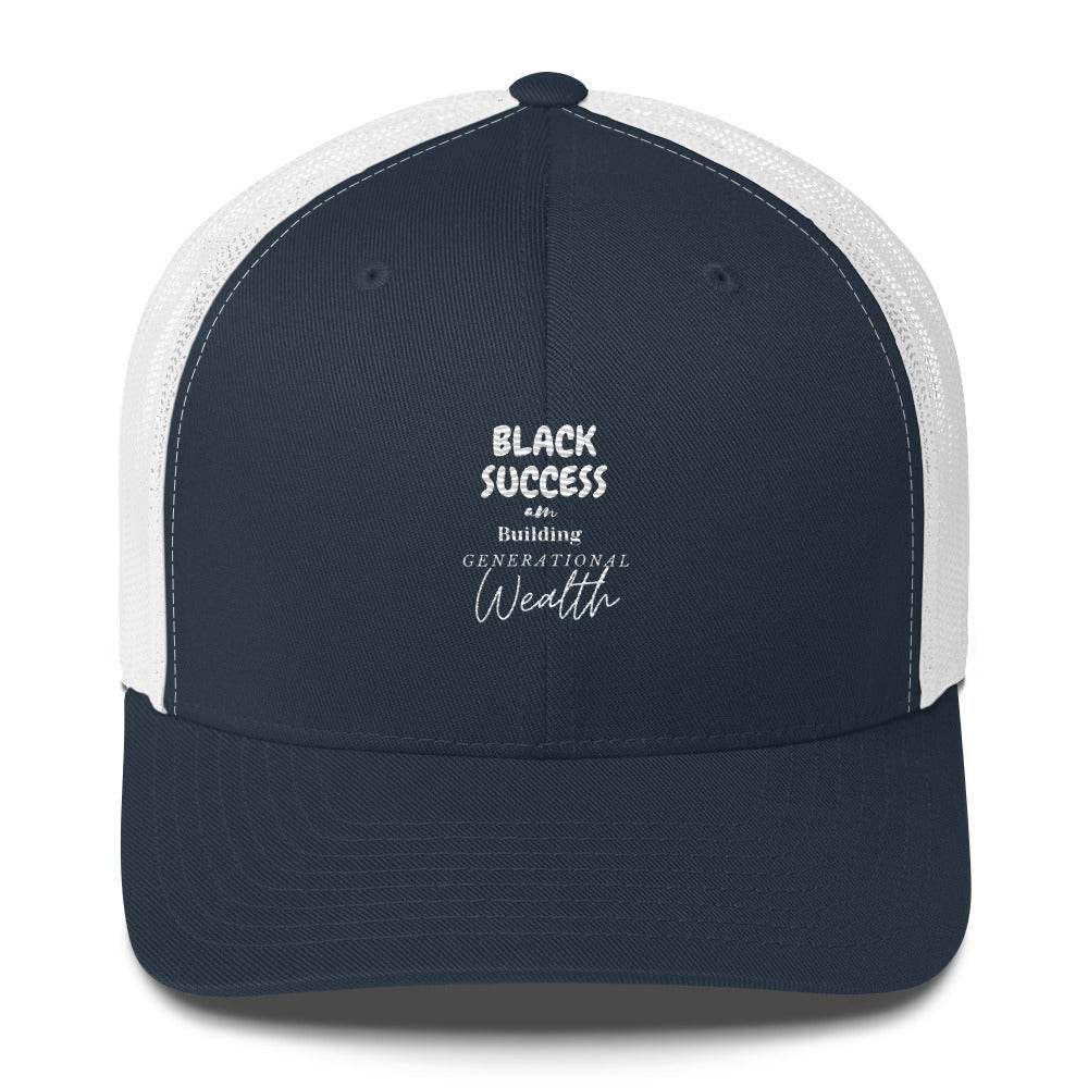 Black Success | Generational Wealth Trucker Cap - InvestmenTees