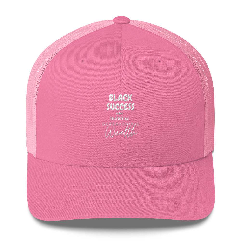 Black Success | Generational Wealth Trucker Cap - InvestmenTees