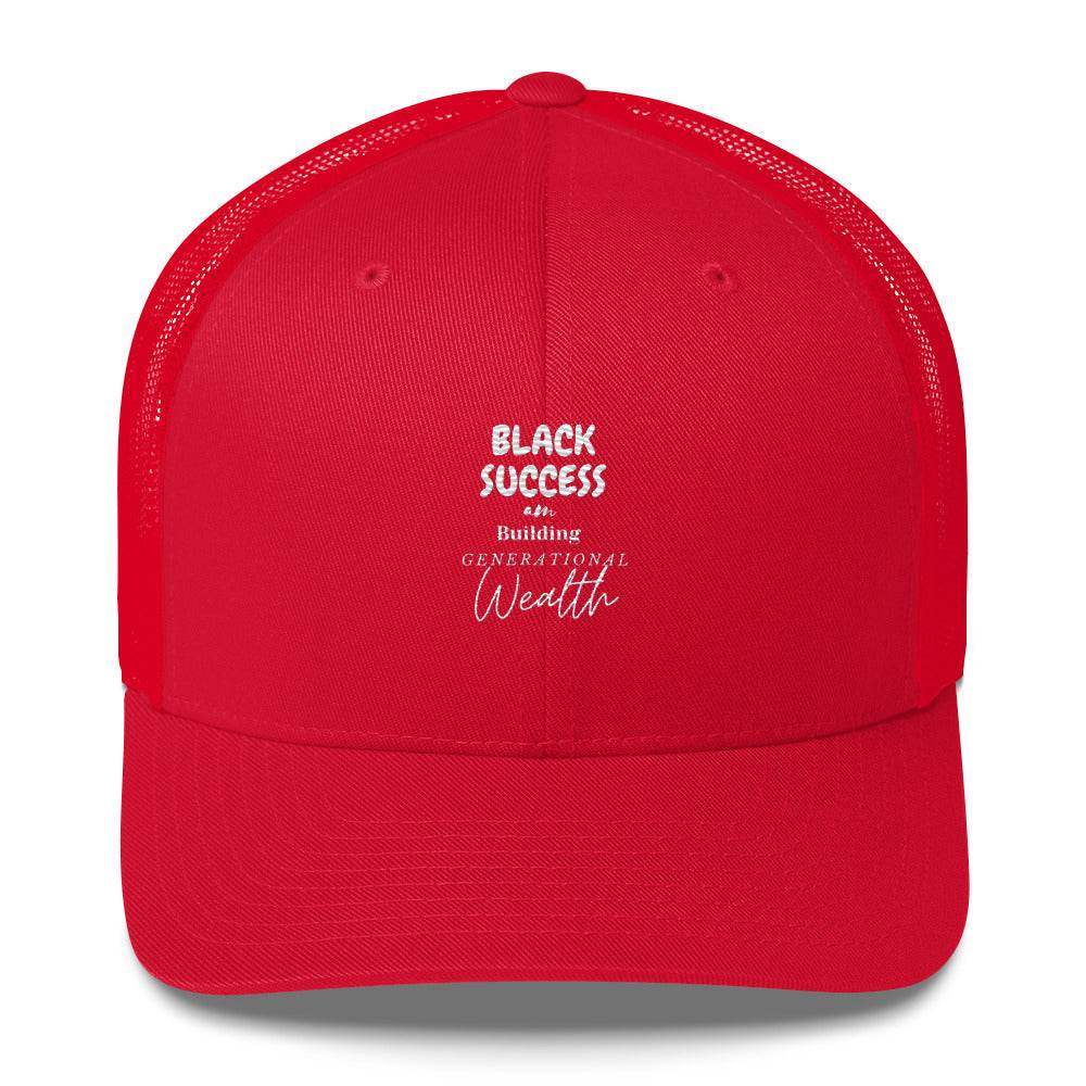 Black Success | Generational Wealth Trucker Cap - InvestmenTees