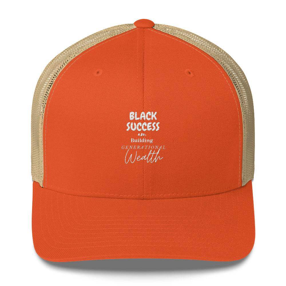 Black Success | Generational Wealth Trucker Cap - InvestmenTees