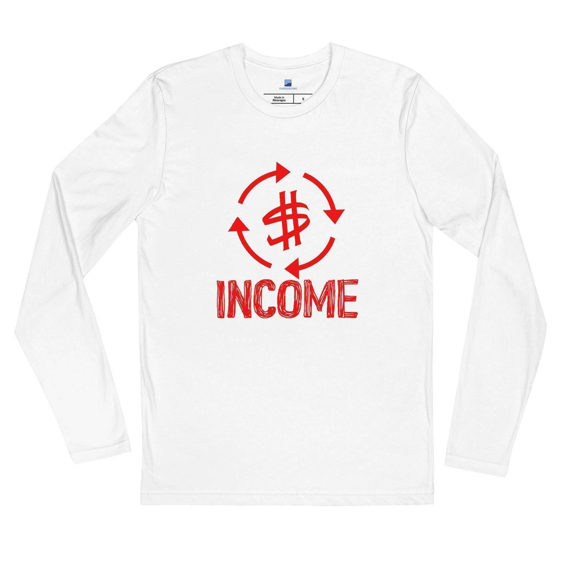 Revolving Income Long Sleeve T-Shirt - InvestmenTees