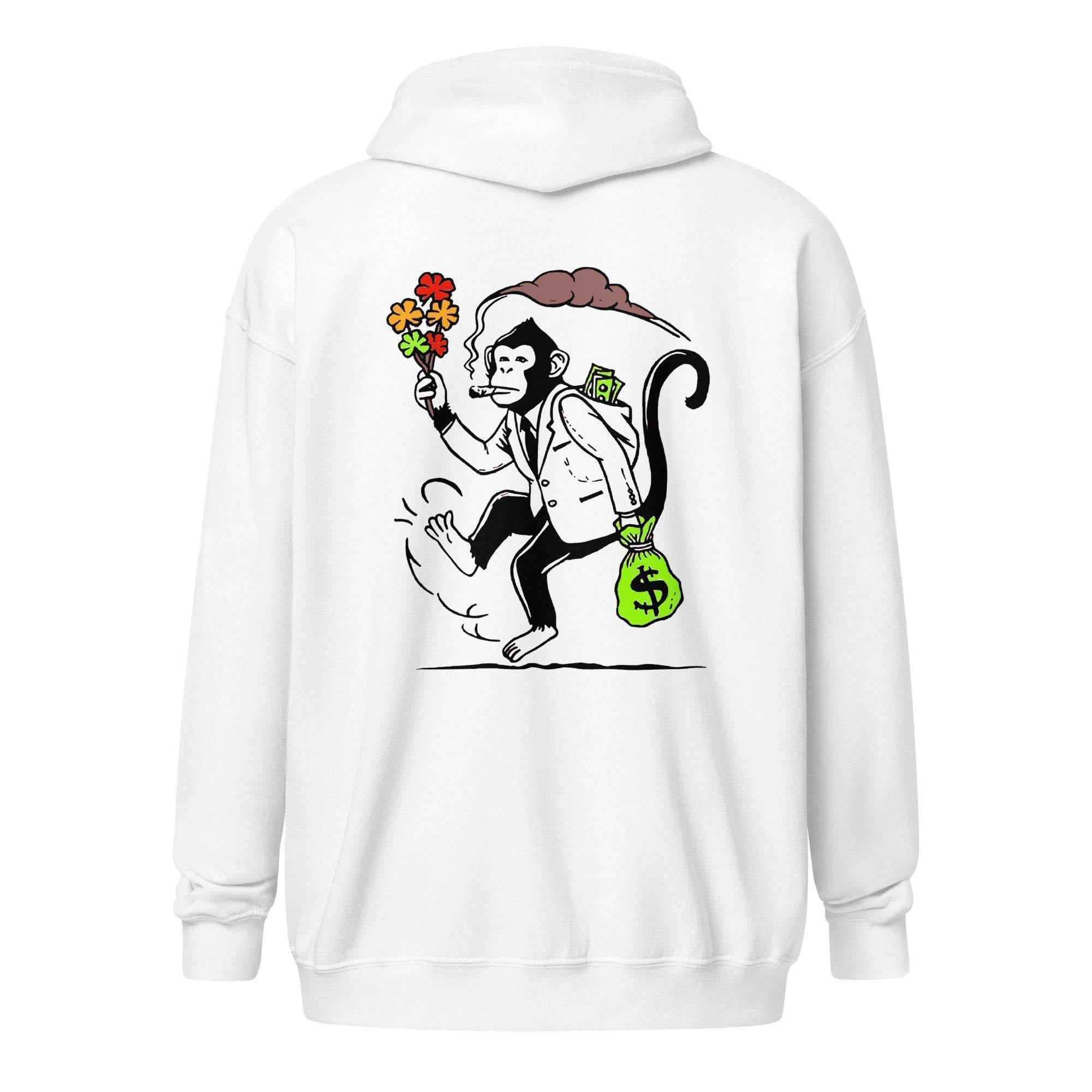 Rich Ape Zip Up Hoodie - InvestmenTees