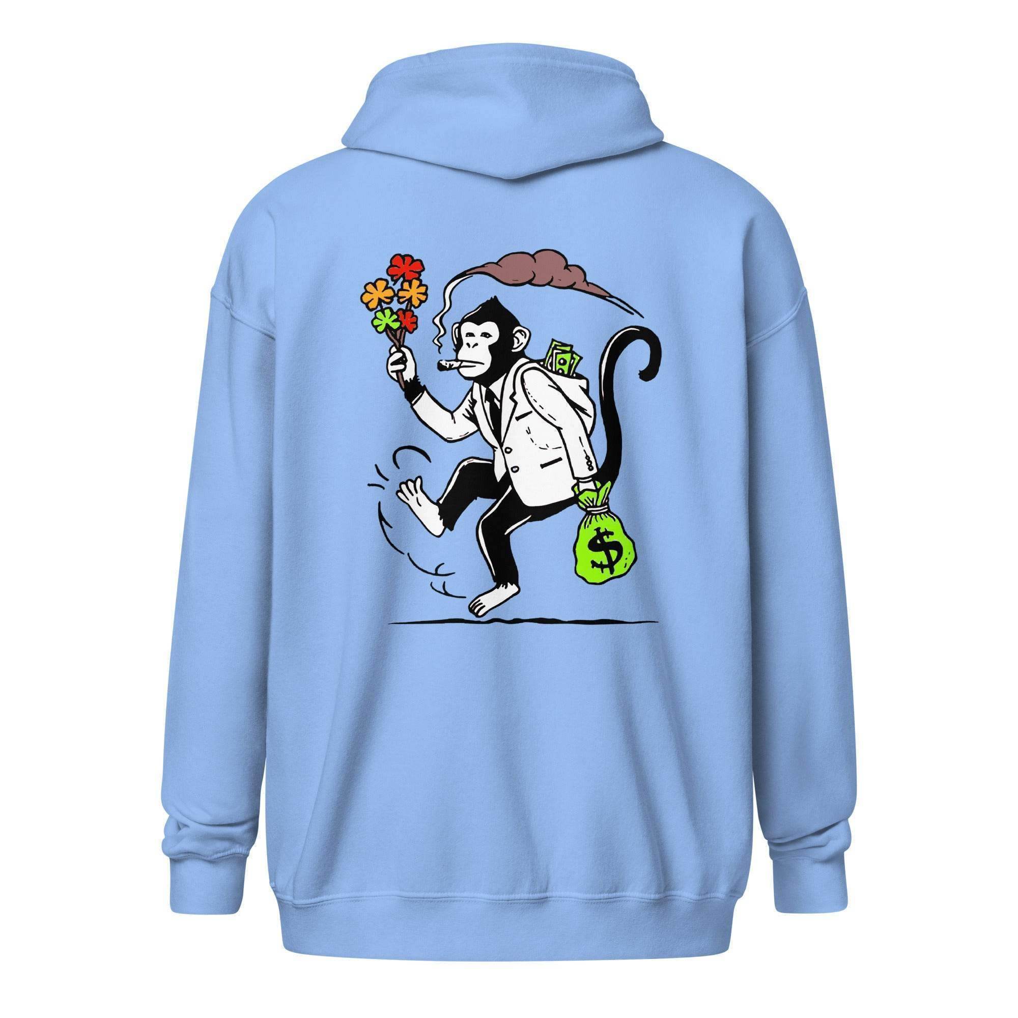 Rich Ape Zip Up Hoodie - InvestmenTees