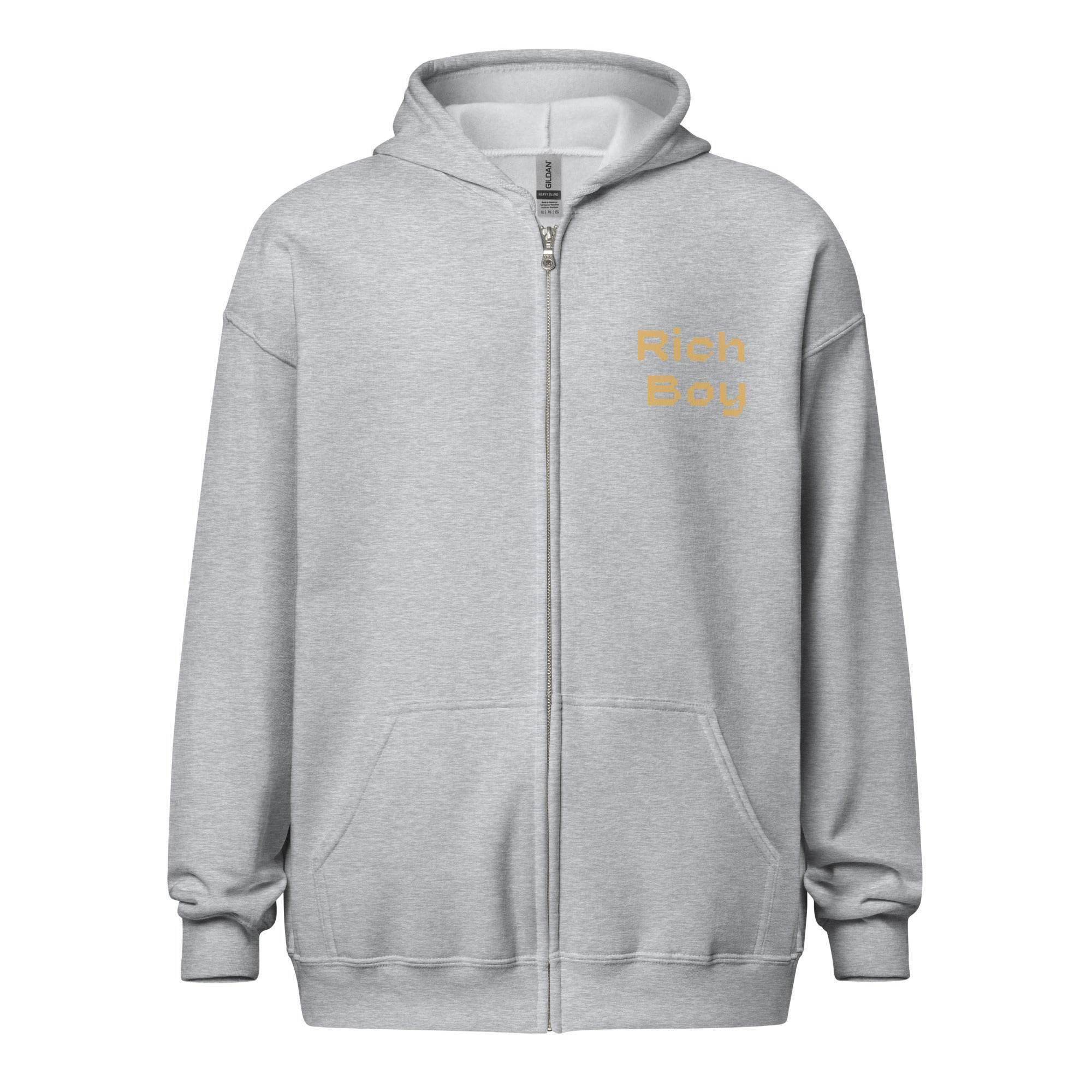 Rich Crab Zip Up Hoodie - InvestmenTees