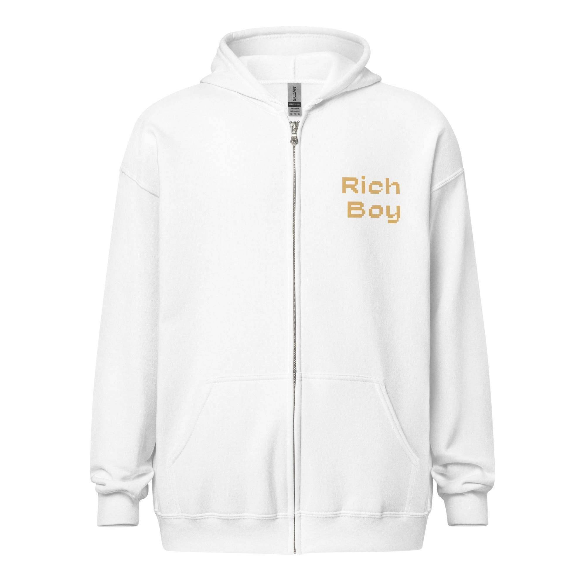 Rich Crab Zip Up Hoodie - InvestmenTees