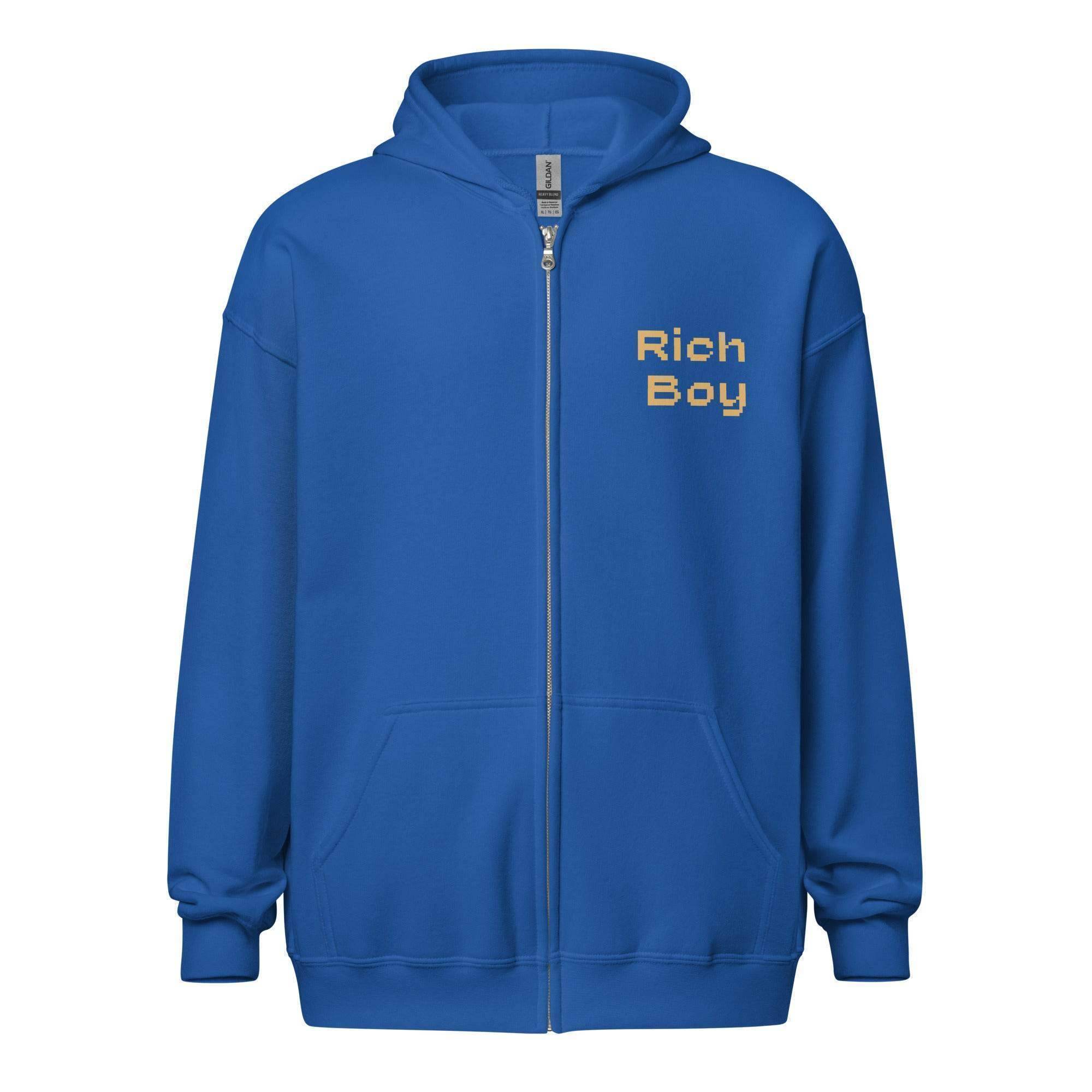 Rich Crab Zip Up Hoodie - InvestmenTees