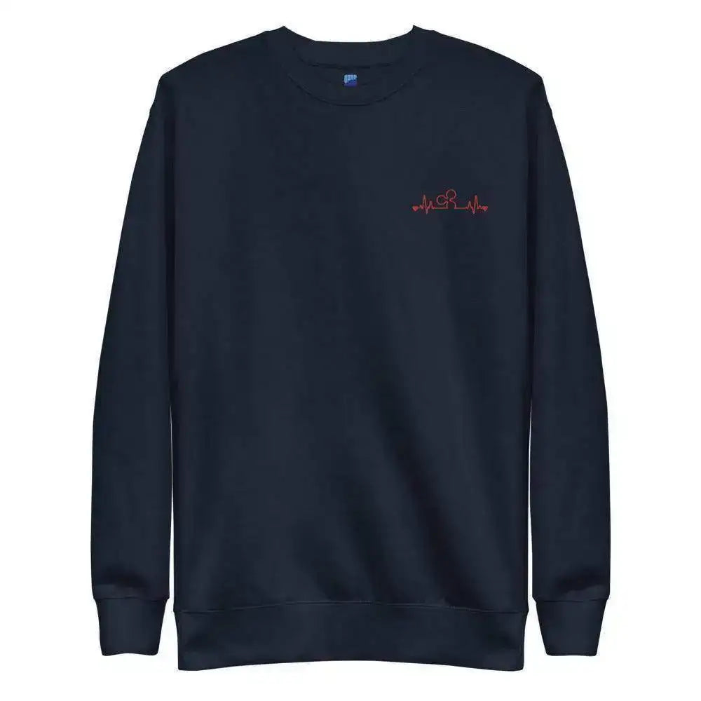 Ripple Heartbeat Sweatshirt - InvestmenTees