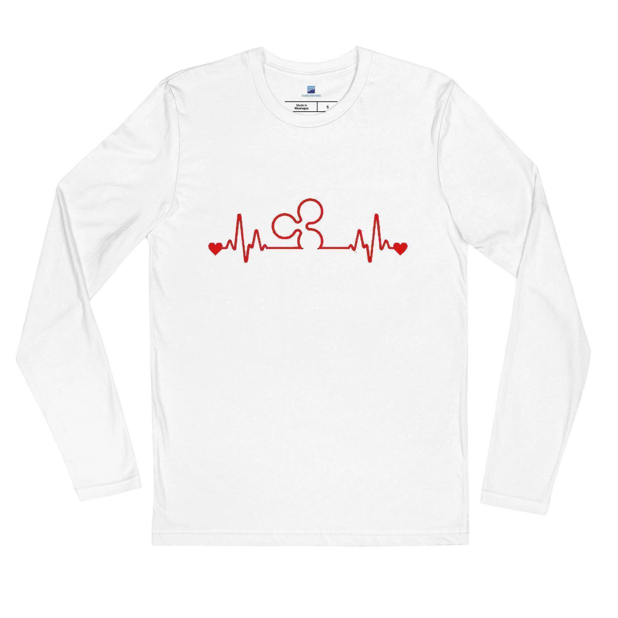Ripple Pulse Long Sleeve T-Shirt - InvestmenTees
