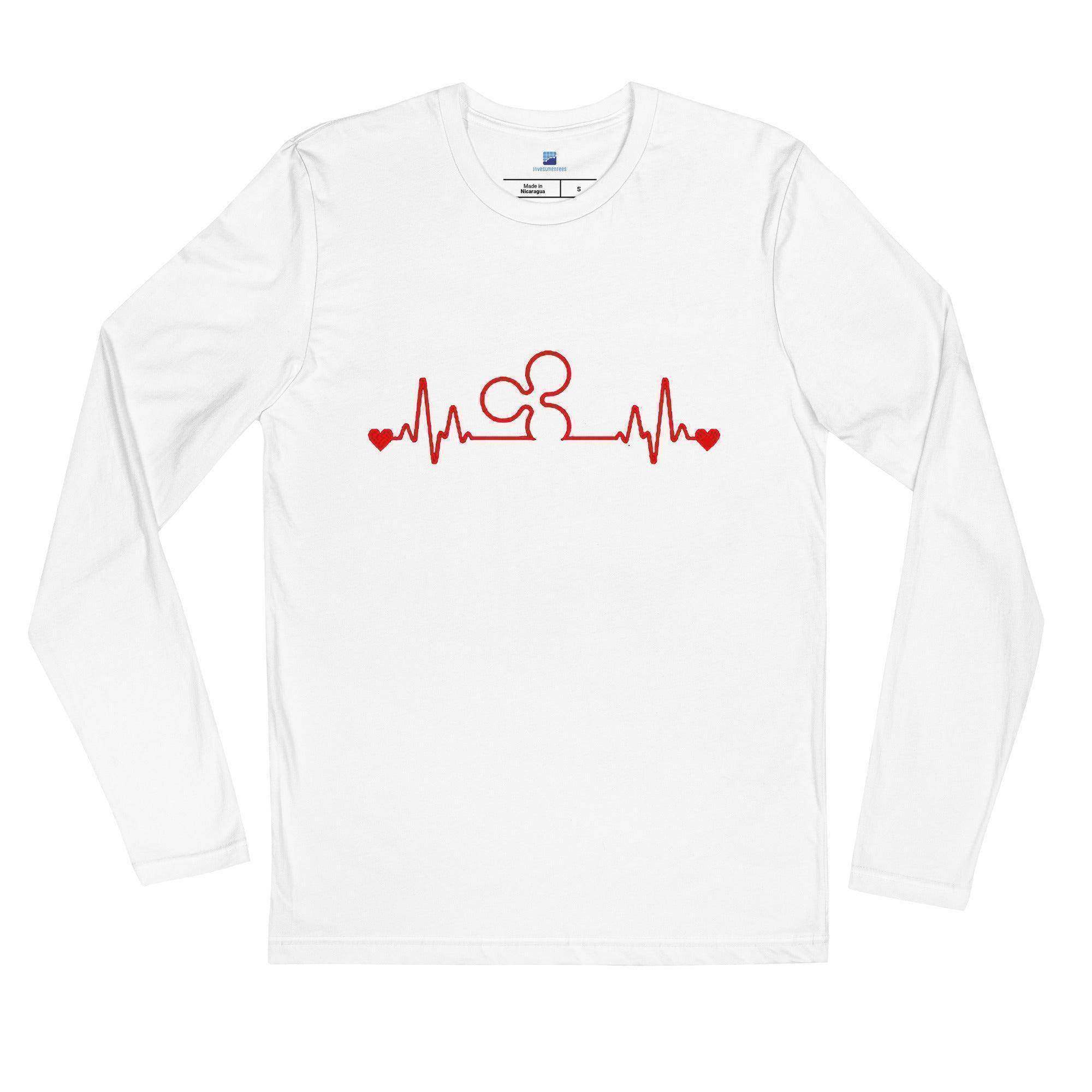 Ripple Pulse Long Sleeve T-Shirt - InvestmenTees