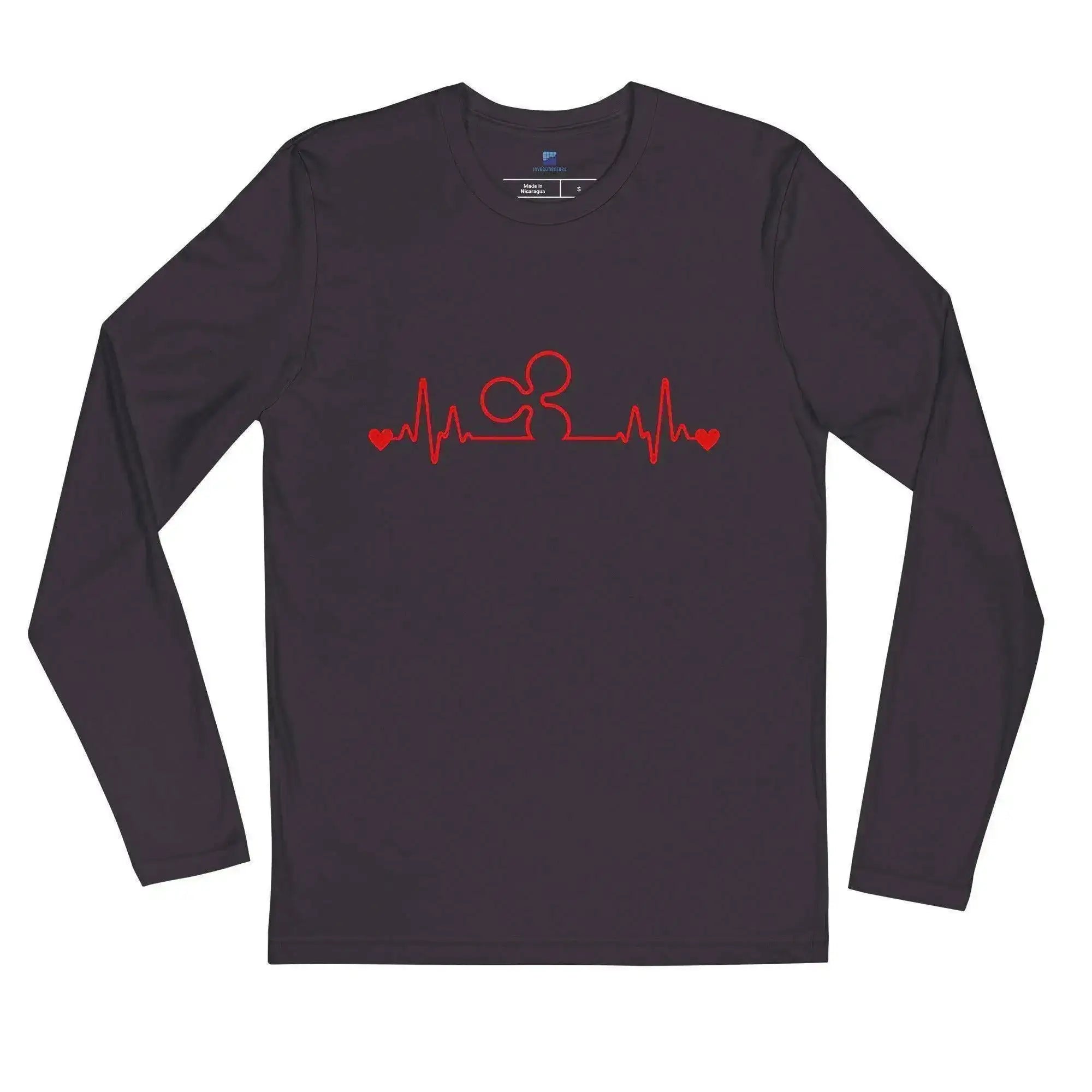 Ripple Pulse Long Sleeve T-Shirt - InvestmenTees