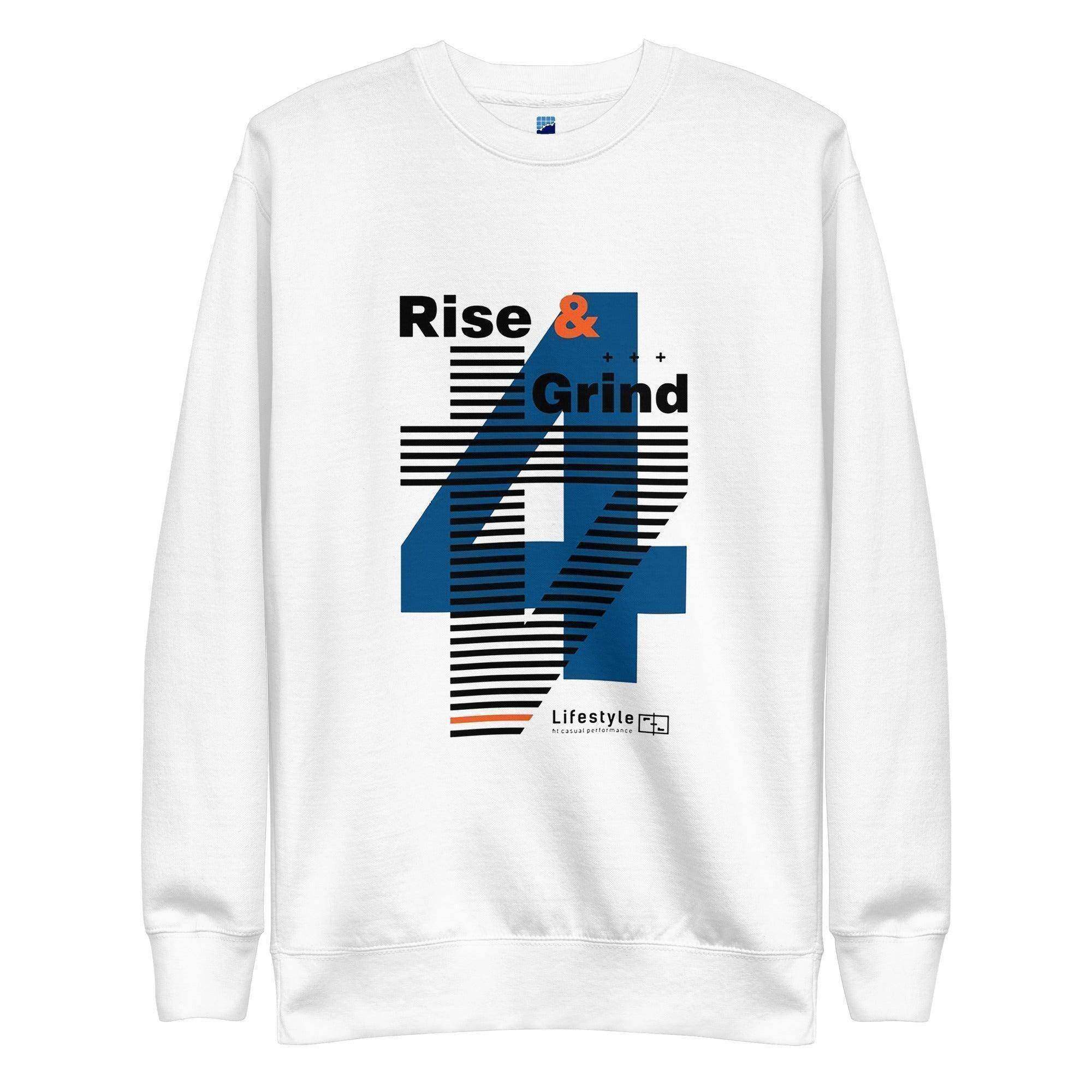 Rise & Grind Lifestyle Sweatshirt - InvestmenTees