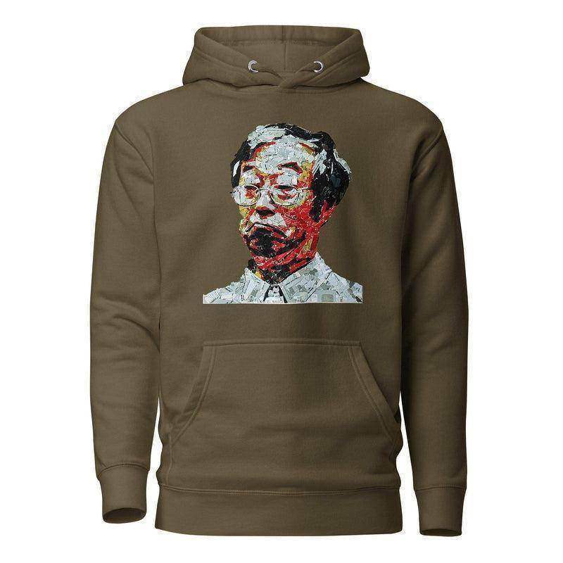 Satoshi Mosaic Pullover Hoodie - InvestmenTees