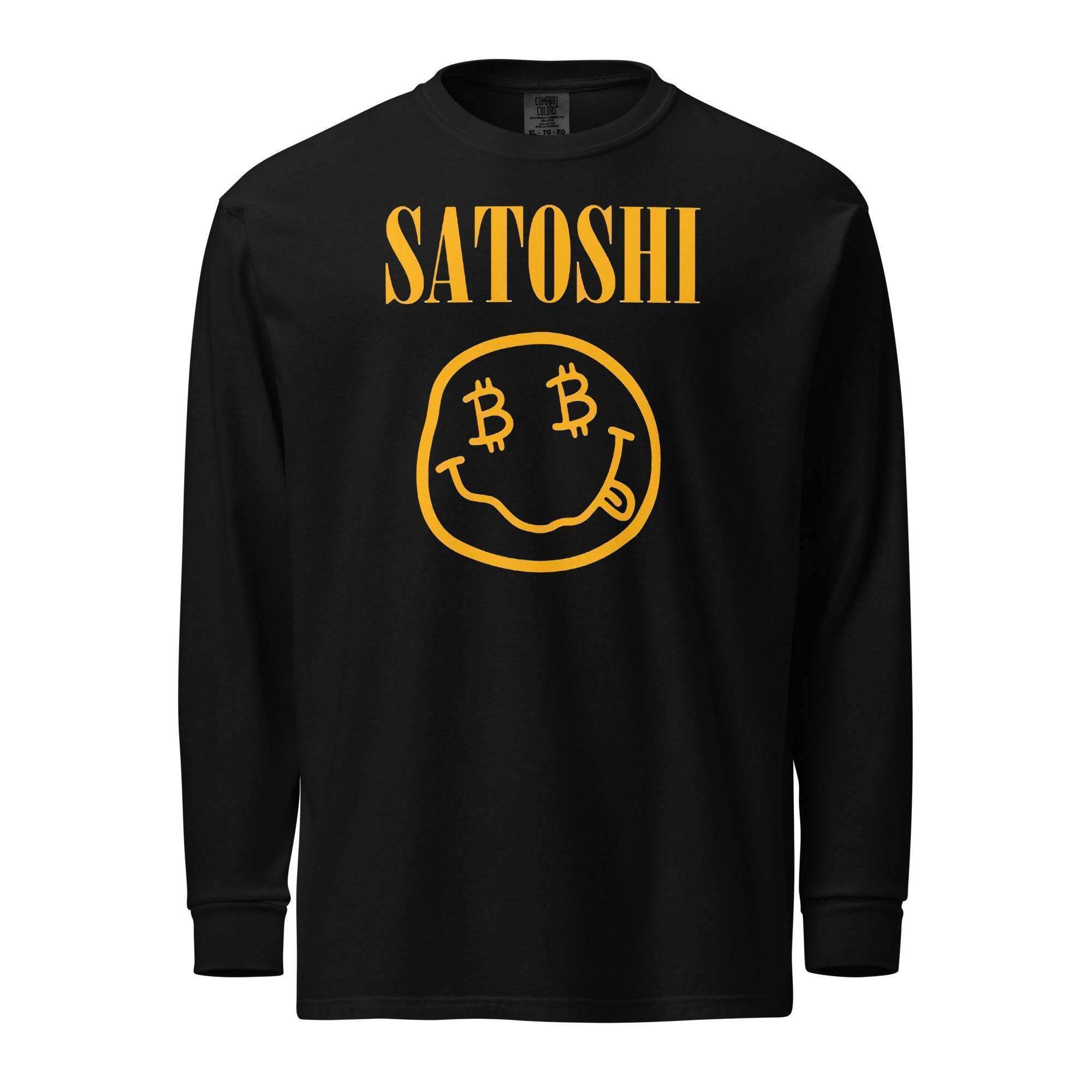 Satoshi | Bitcoin Long Sleeve T-Shirt - InvestmenTees