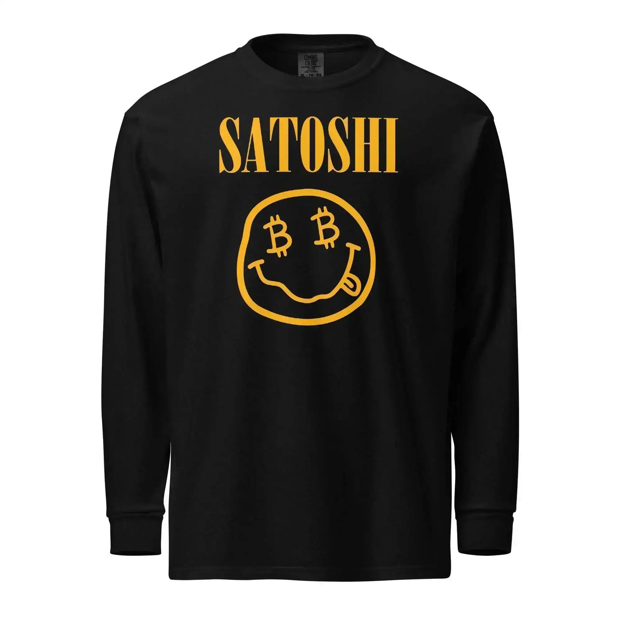 Satoshi | Bitcoin Long Sleeve T-Shirt - InvestmenTees