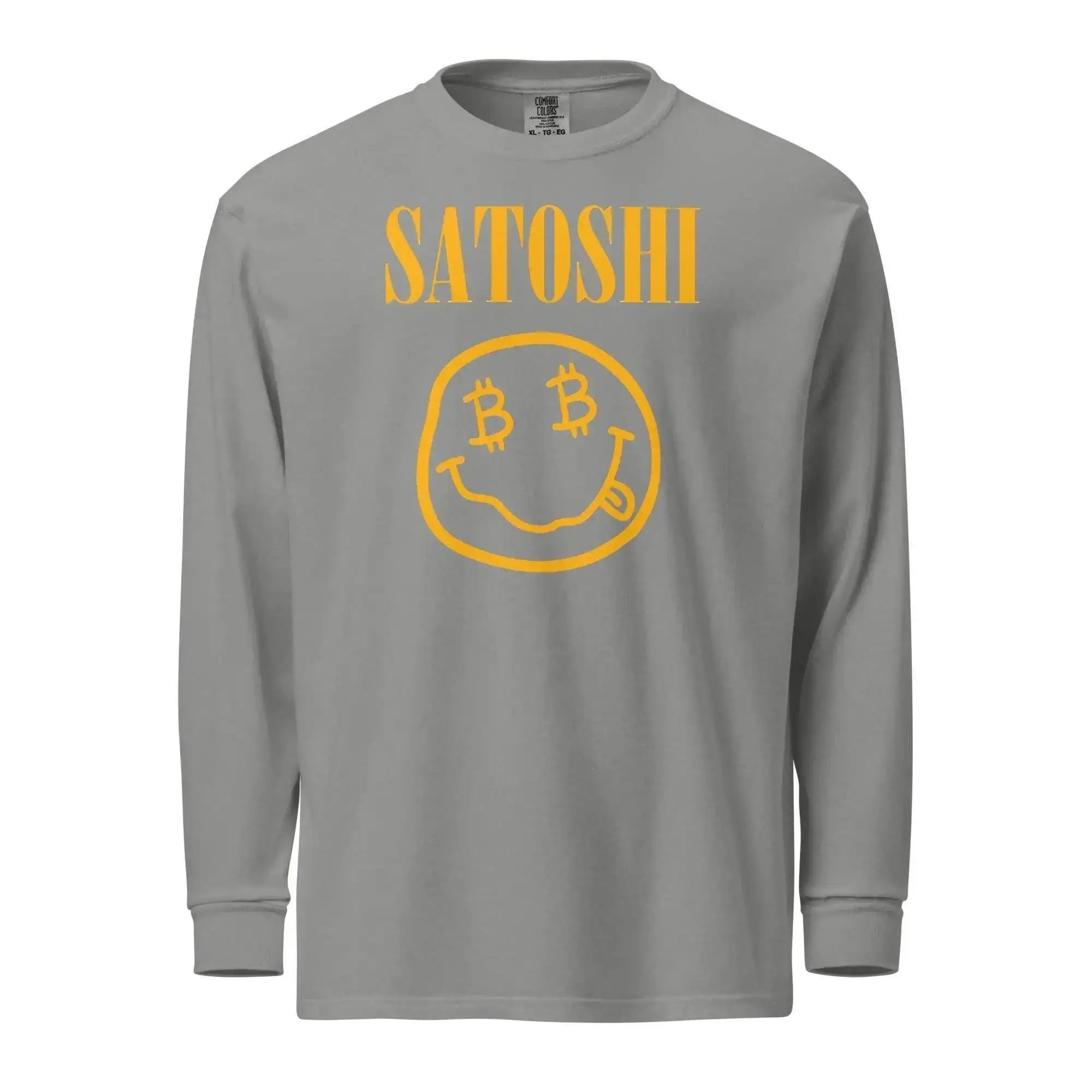 Satoshi | Bitcoin Long Sleeve T-Shirt - InvestmenTees