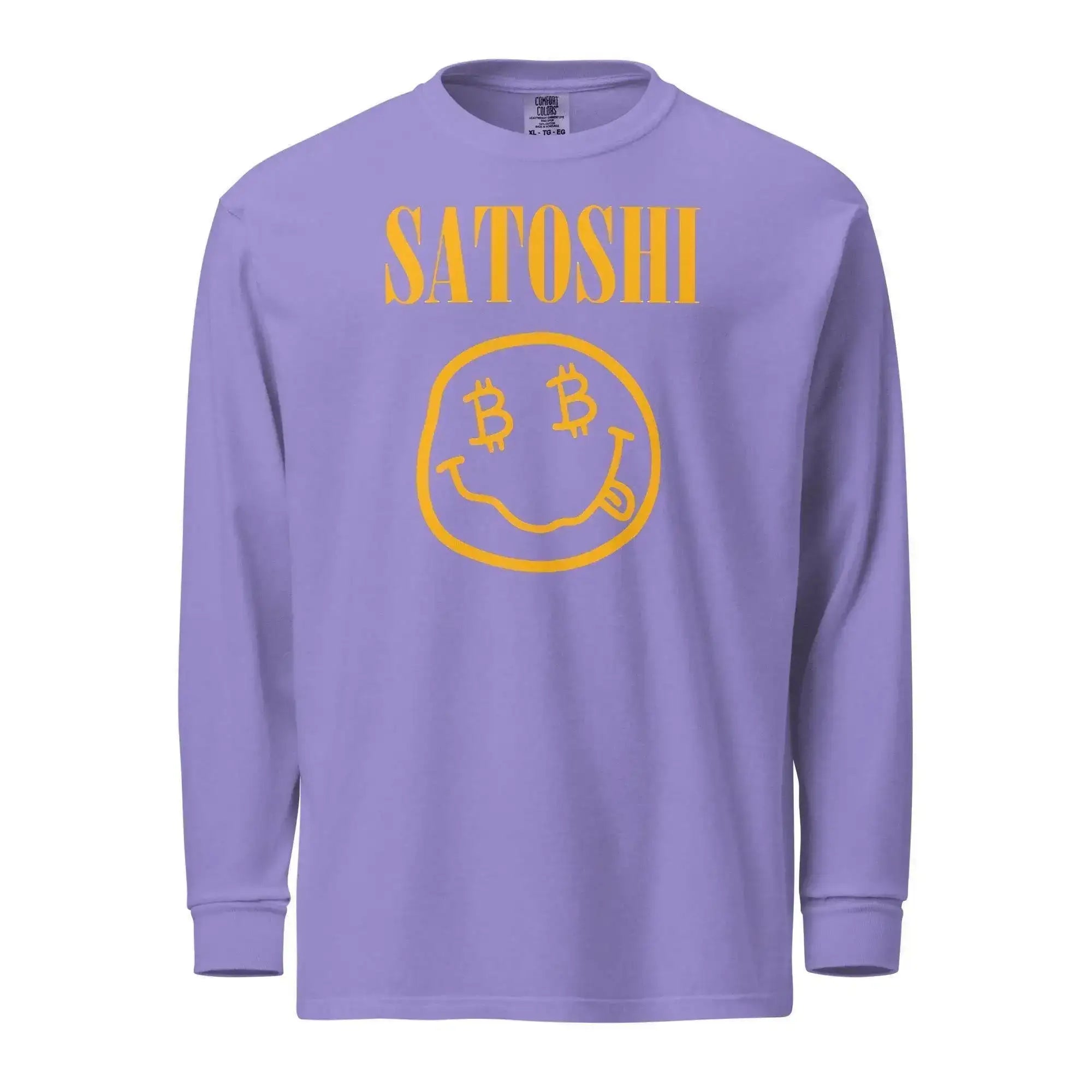 Satoshi | Bitcoin Long Sleeve T-Shirt - InvestmenTees