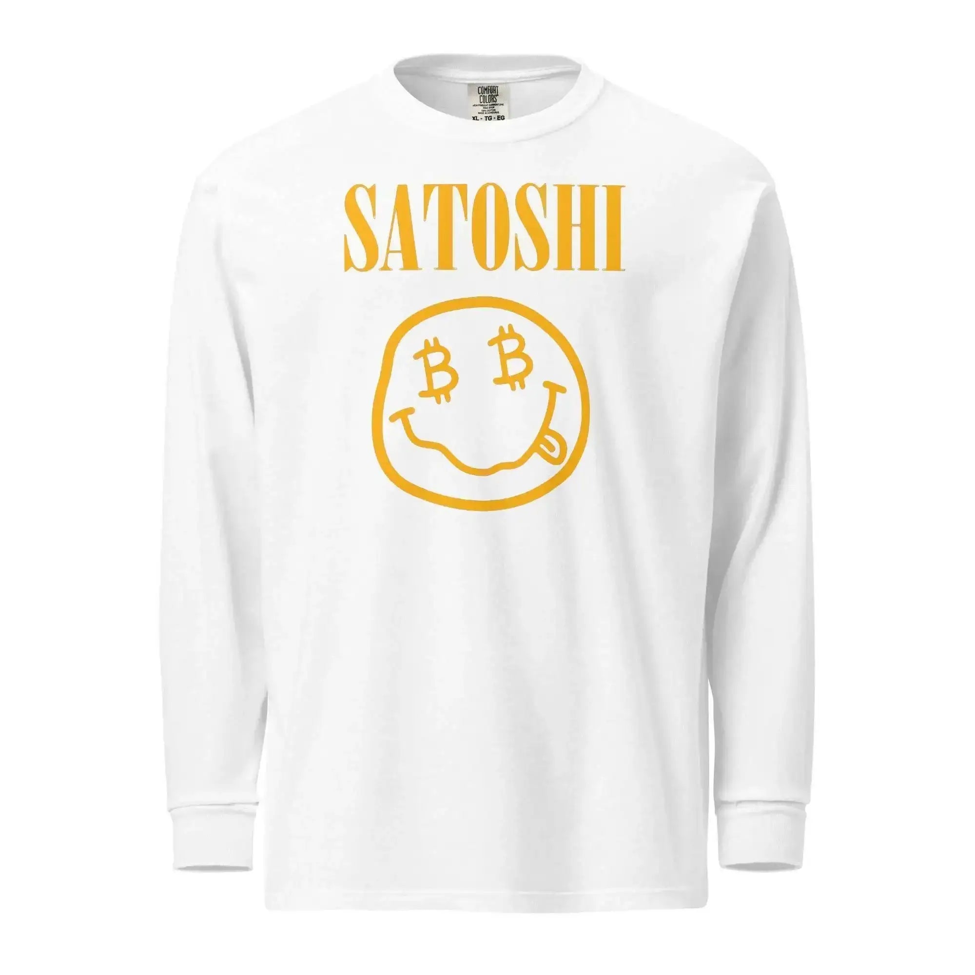 Satoshi | Bitcoin Long Sleeve T-Shirt - InvestmenTees