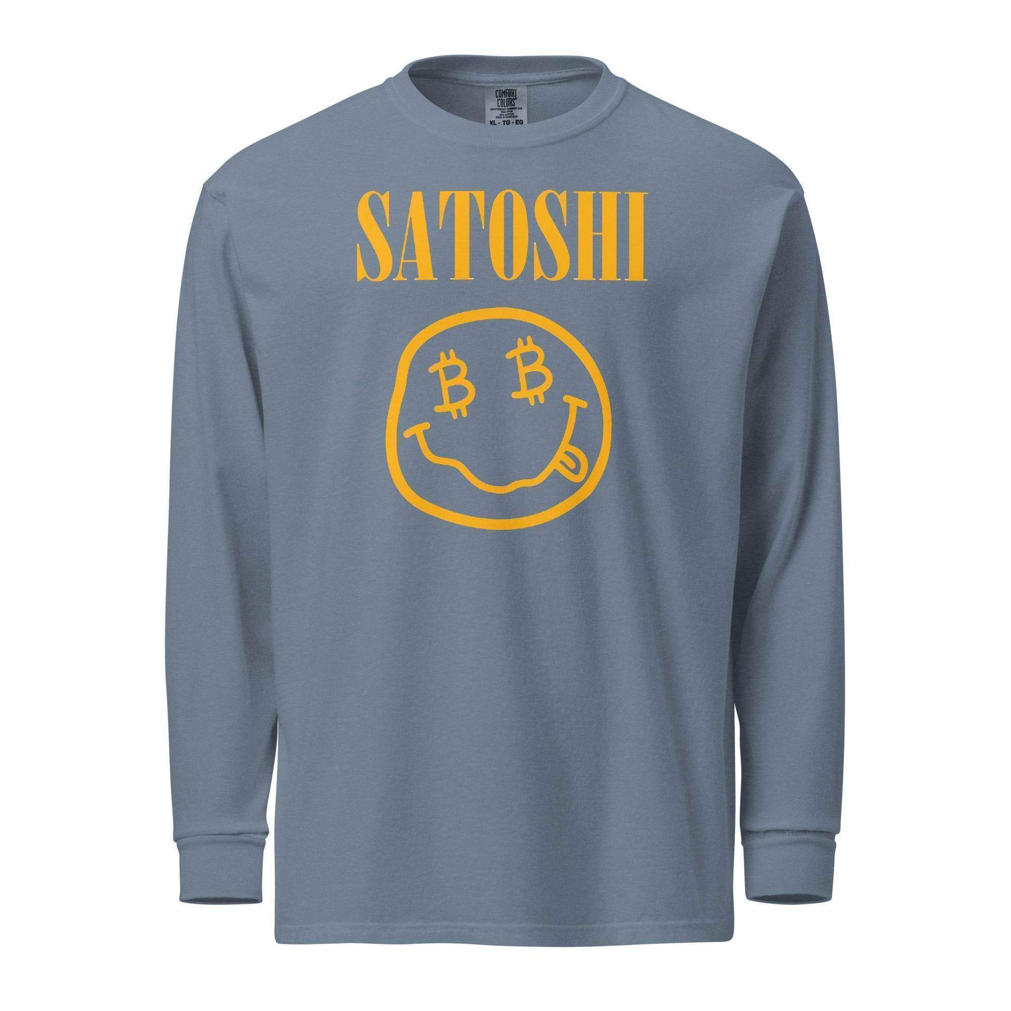 Satoshi | Bitcoin Long Sleeve T-Shirt - InvestmenTees