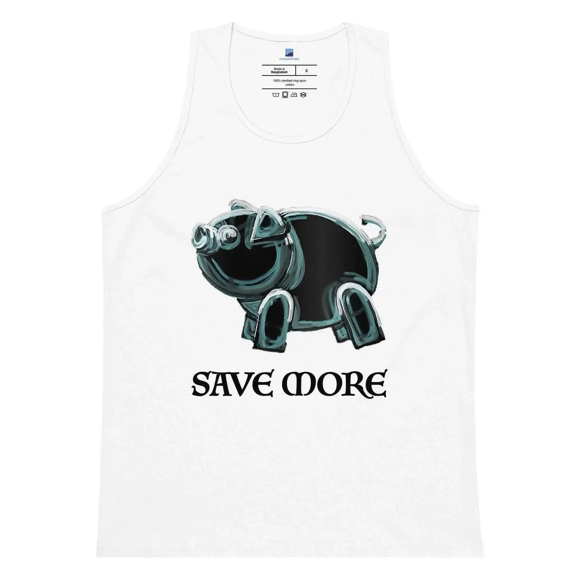 Save More | Piggy Bank Tank Top - InvestmenTees
