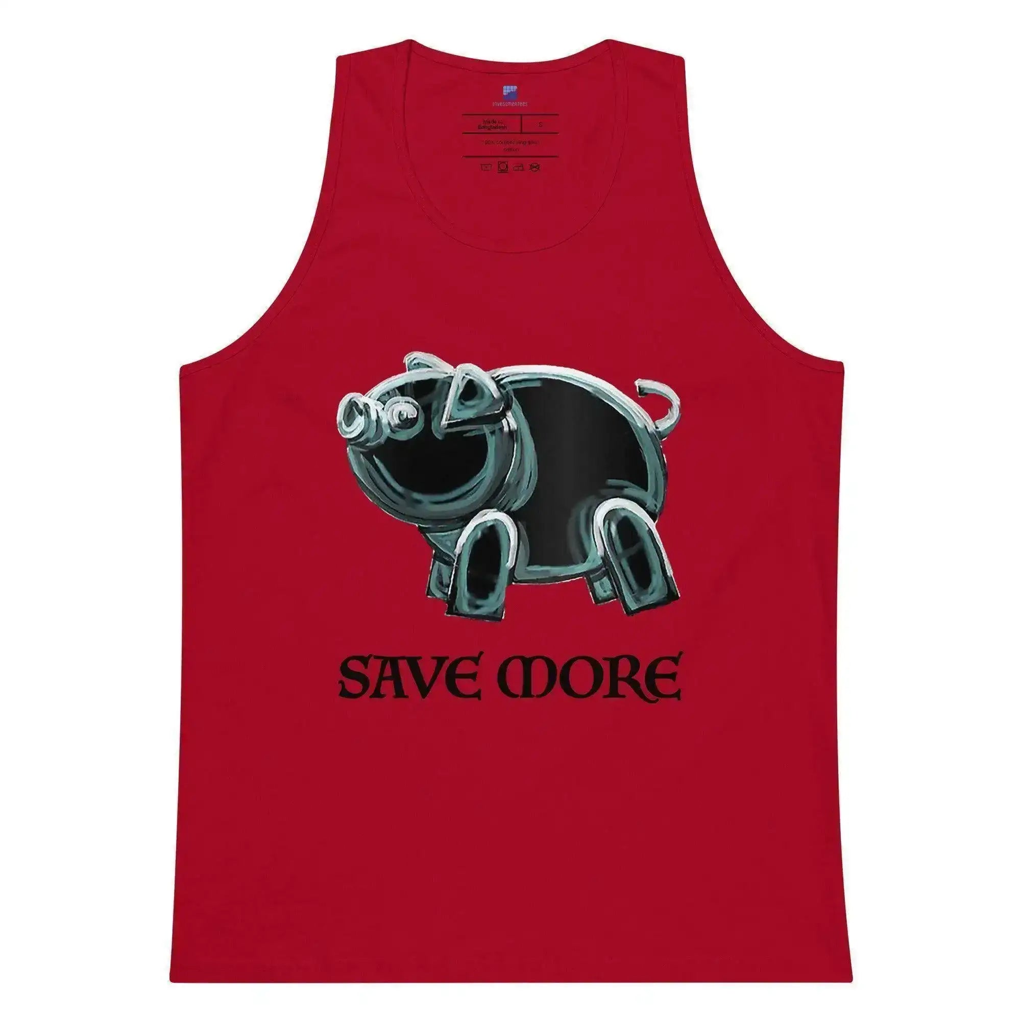 Save More | Piggy Bank Tank Top - InvestmenTees