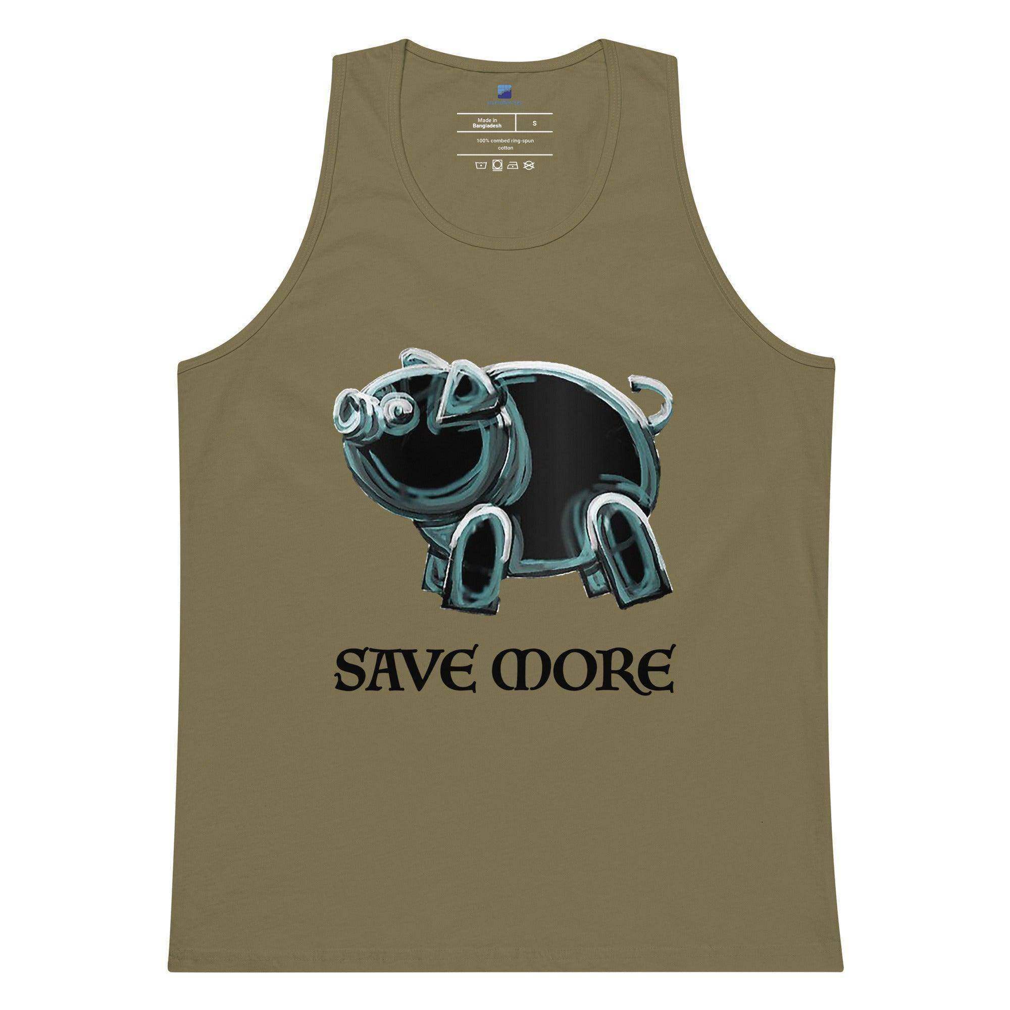 Save More | Piggy Bank Tank Top - InvestmenTees