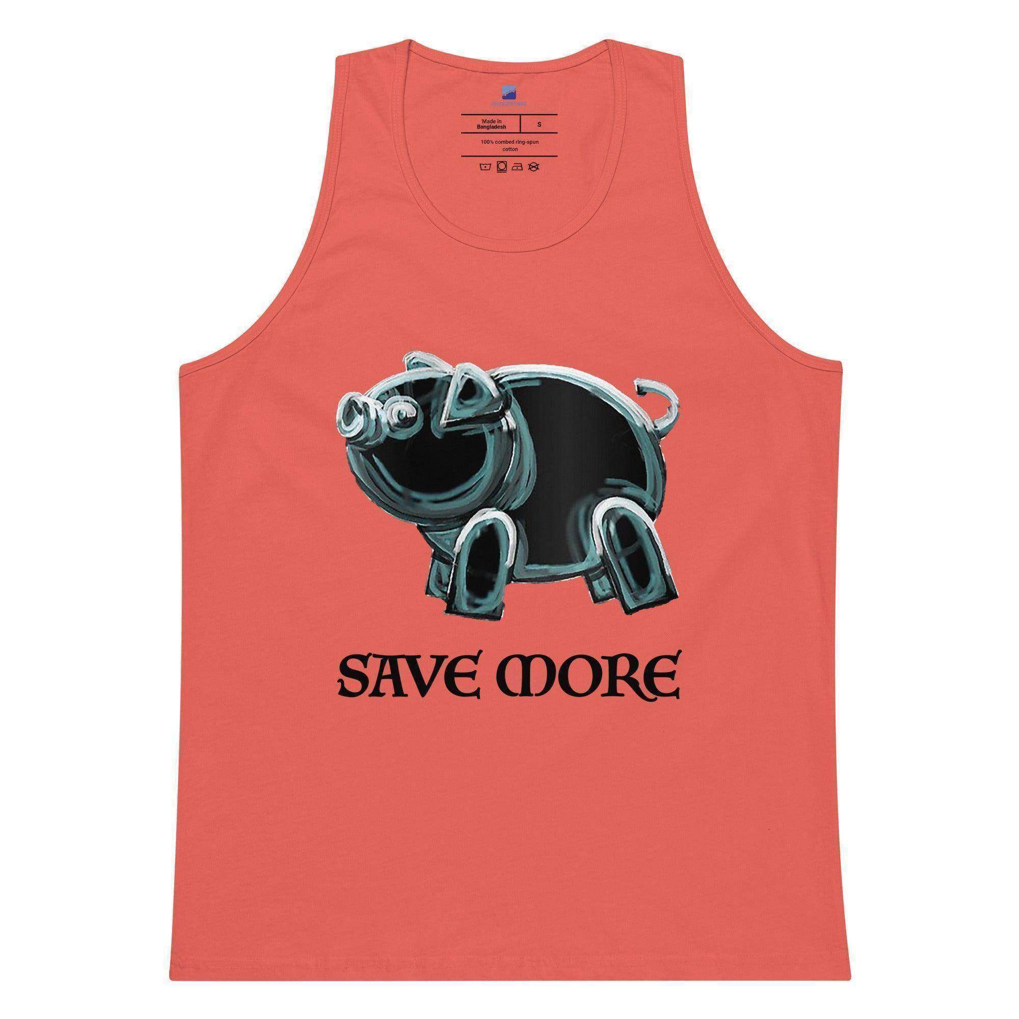 Save More | Piggy Bank Tank Top - InvestmenTees