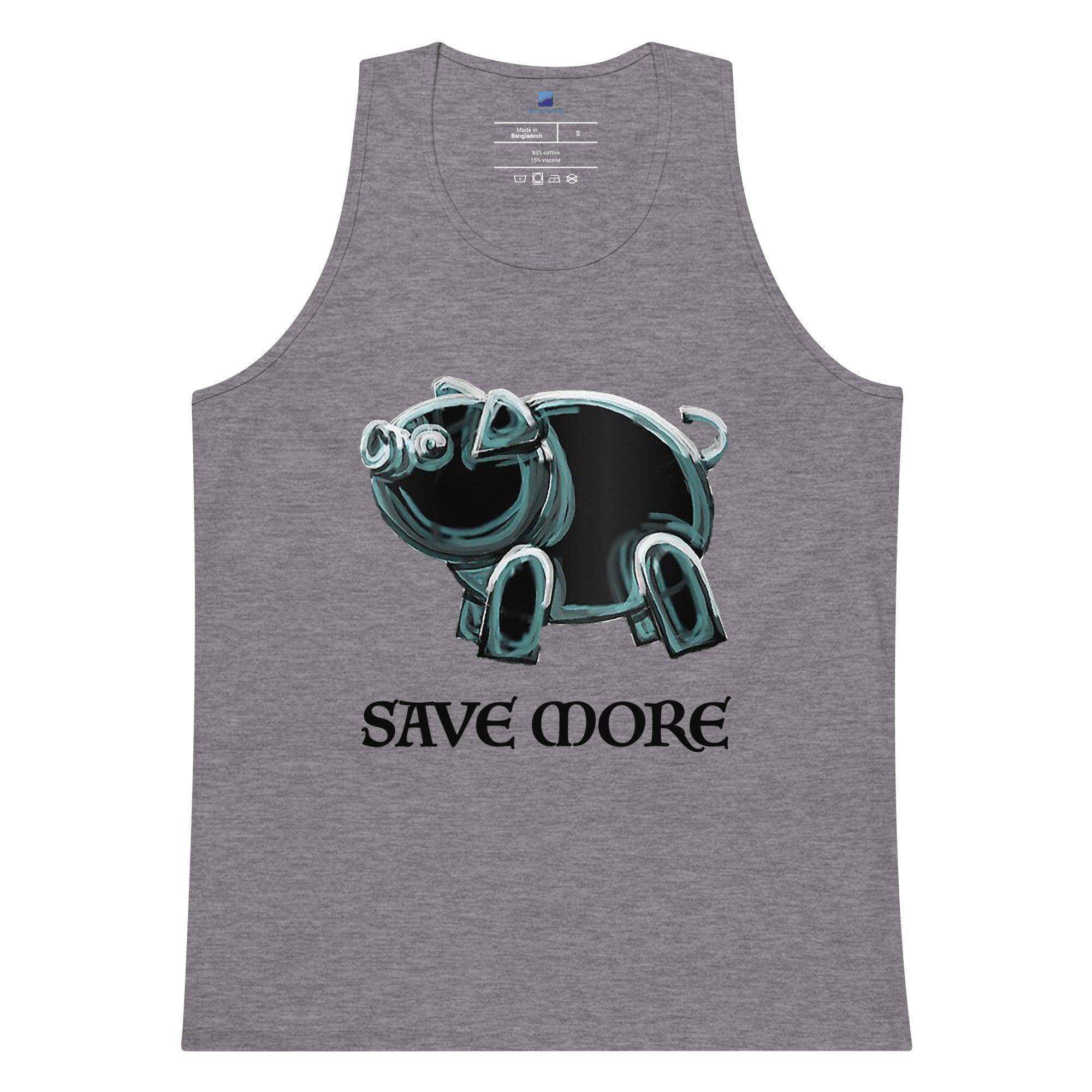 Save More | Piggy Bank Tank Top - InvestmenTees
