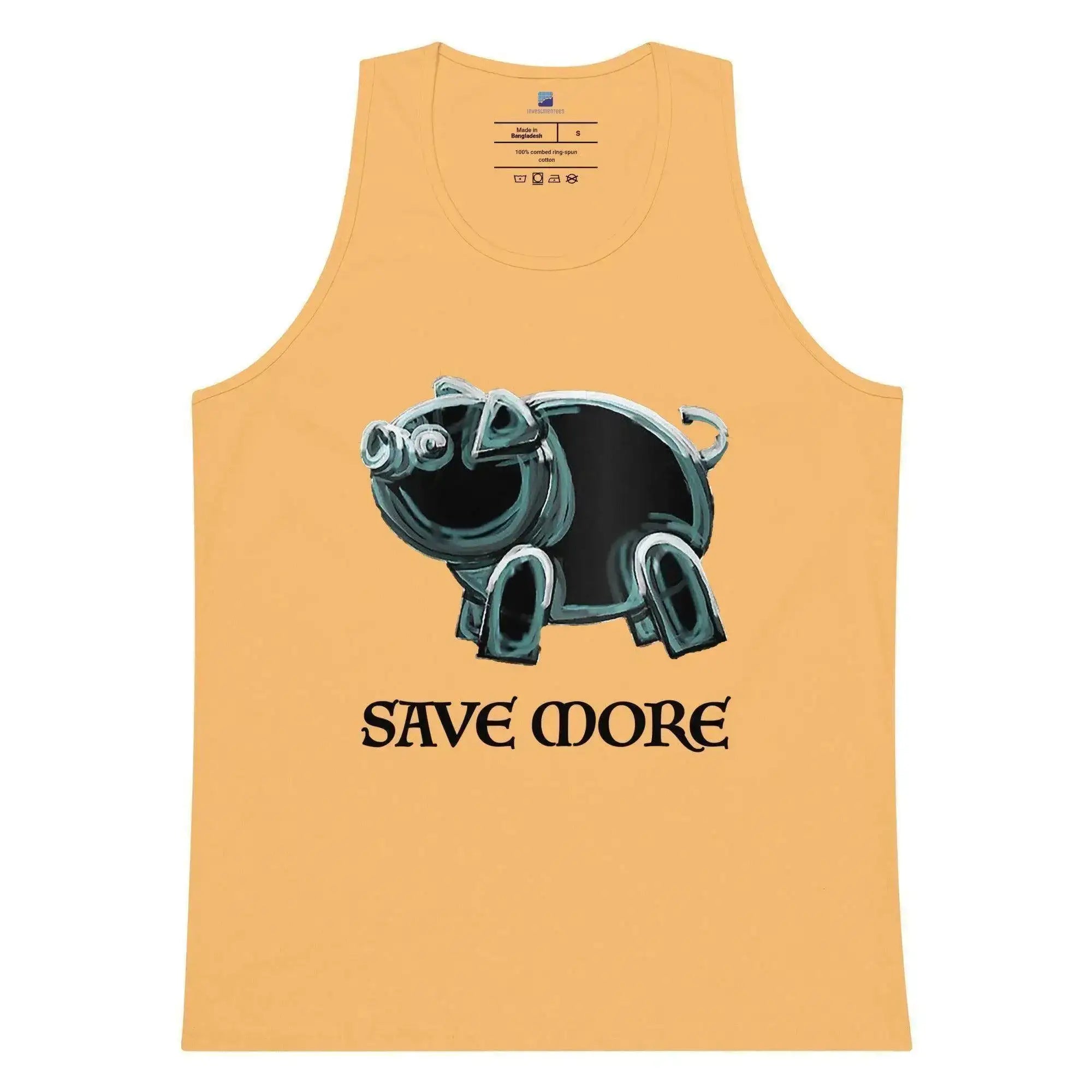 Save More | Piggy Bank Tank Top - InvestmenTees