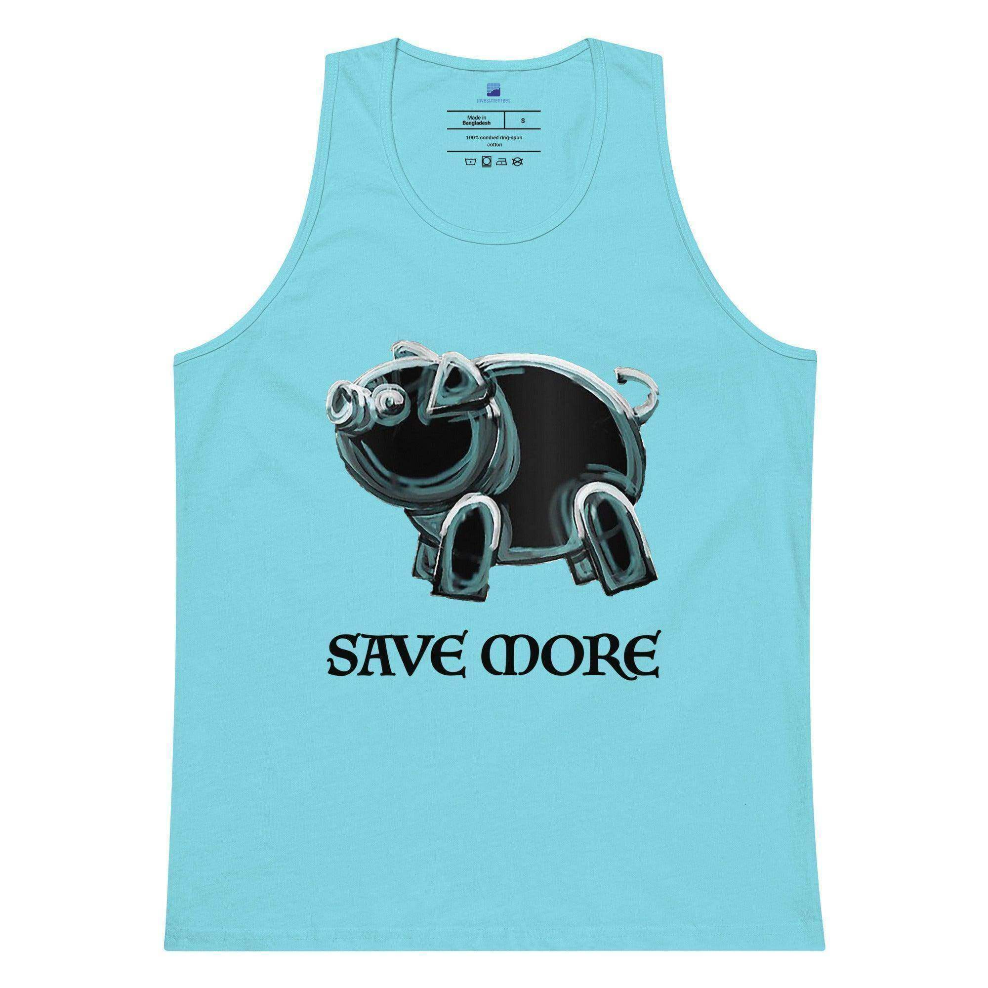 Save More | Piggy Bank Tank Top - InvestmenTees