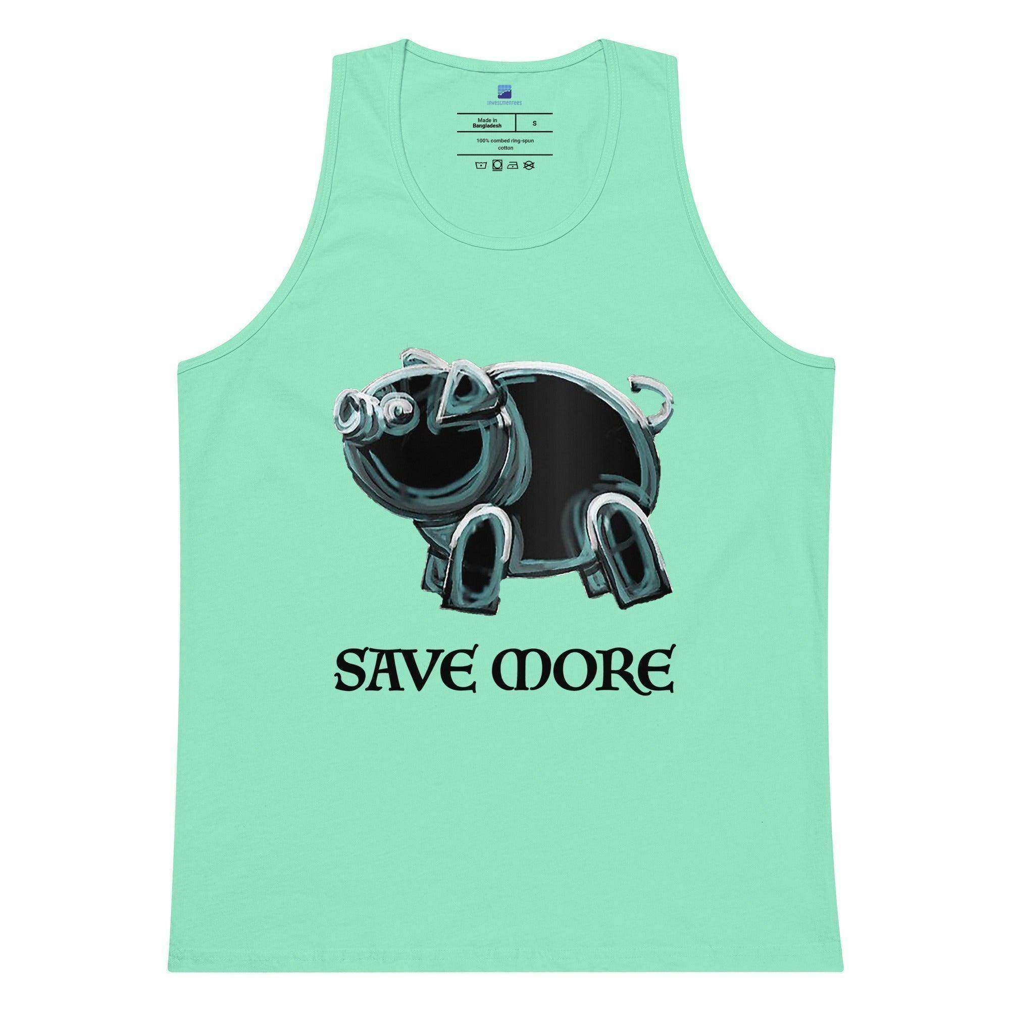 Save More | Piggy Bank Tank Top - InvestmenTees