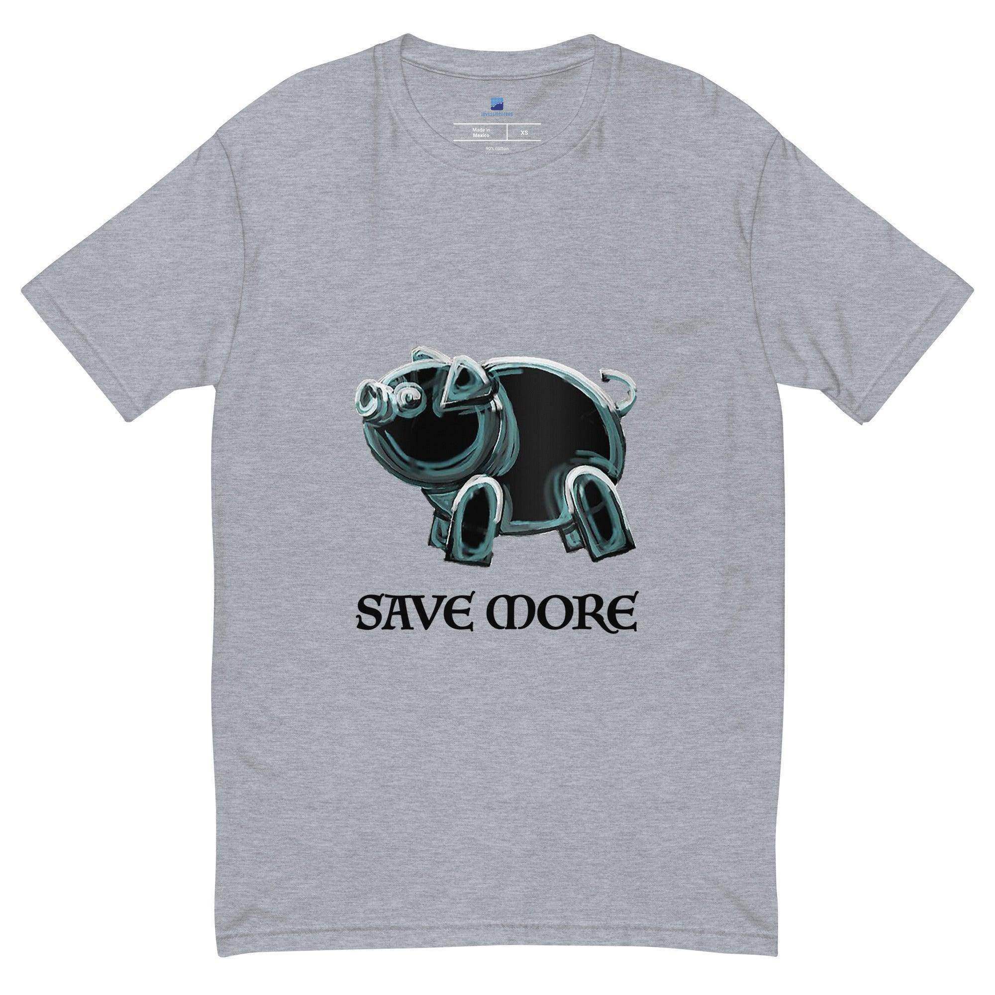 Save More Piggy Bank T-Shirt - InvestmenTees